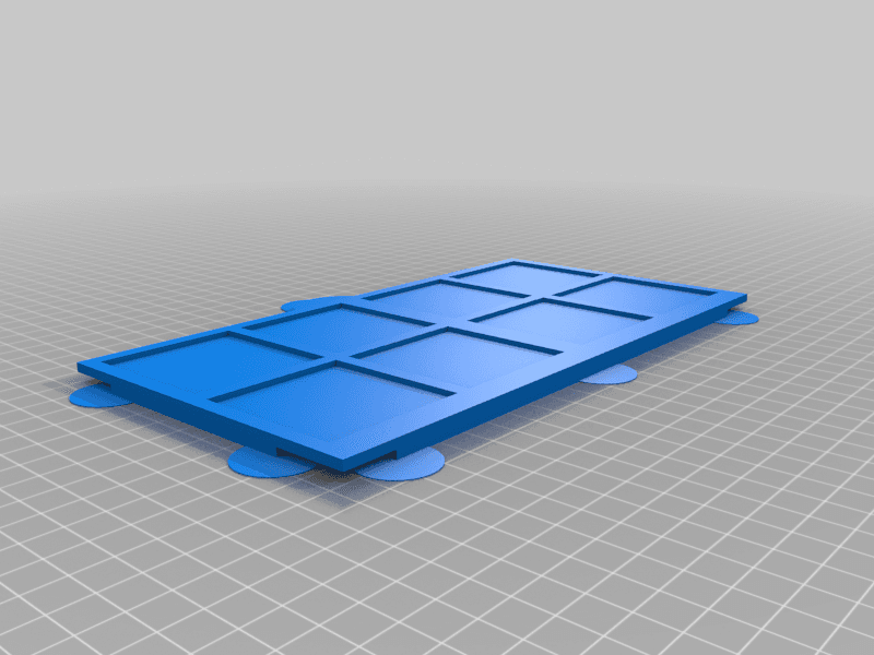 Chess Board (Storable, Compact) 3d model