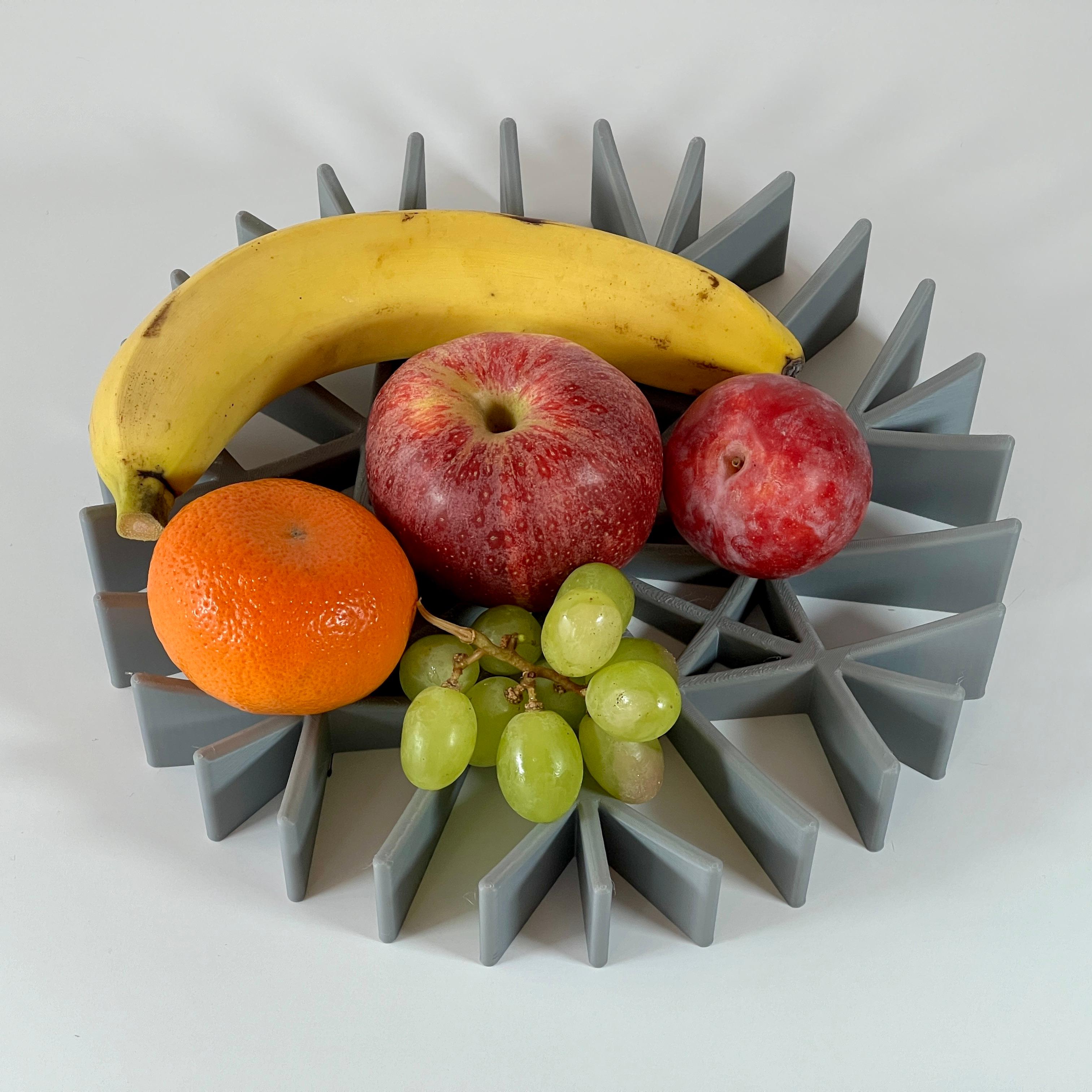 Modern Fruit Bowl Snowflake 3d model