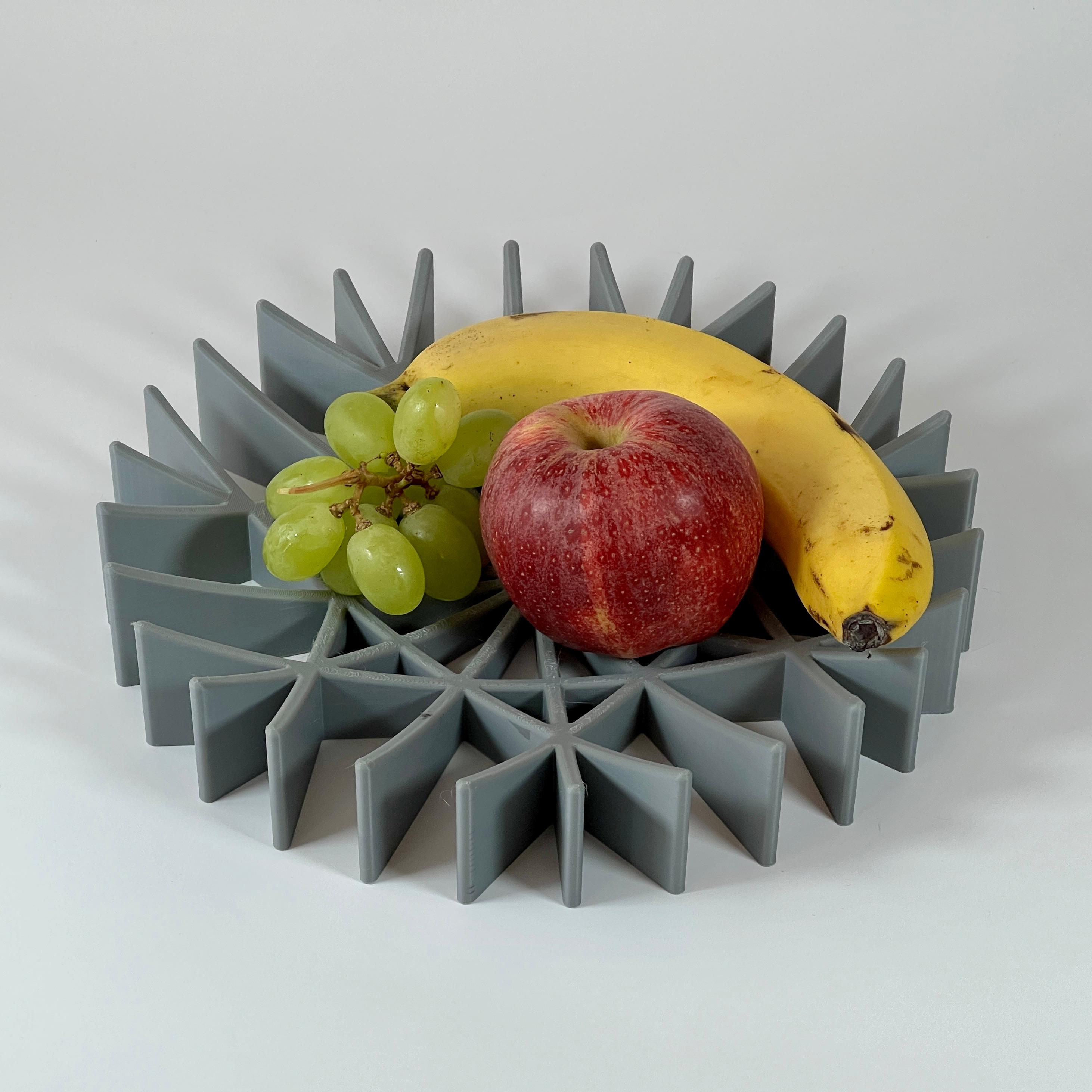 Modern Fruit Bowl Snowflake 3d model
