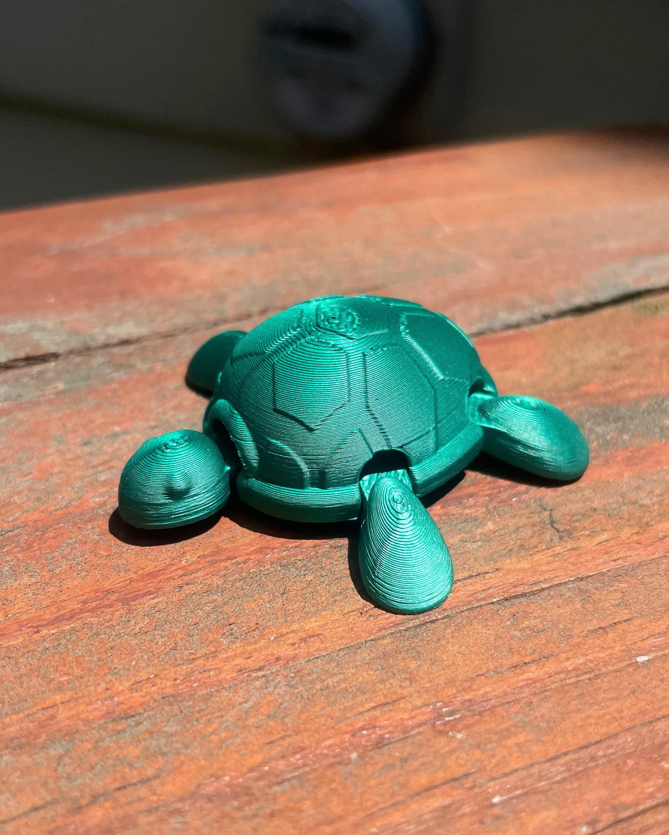 Tiny Articulated Turtle 3d model
