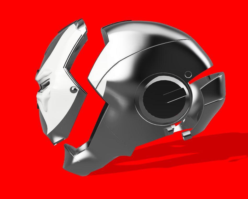 Iron Spawn Fan Art Helmet - Pre-Sliced 3d model
