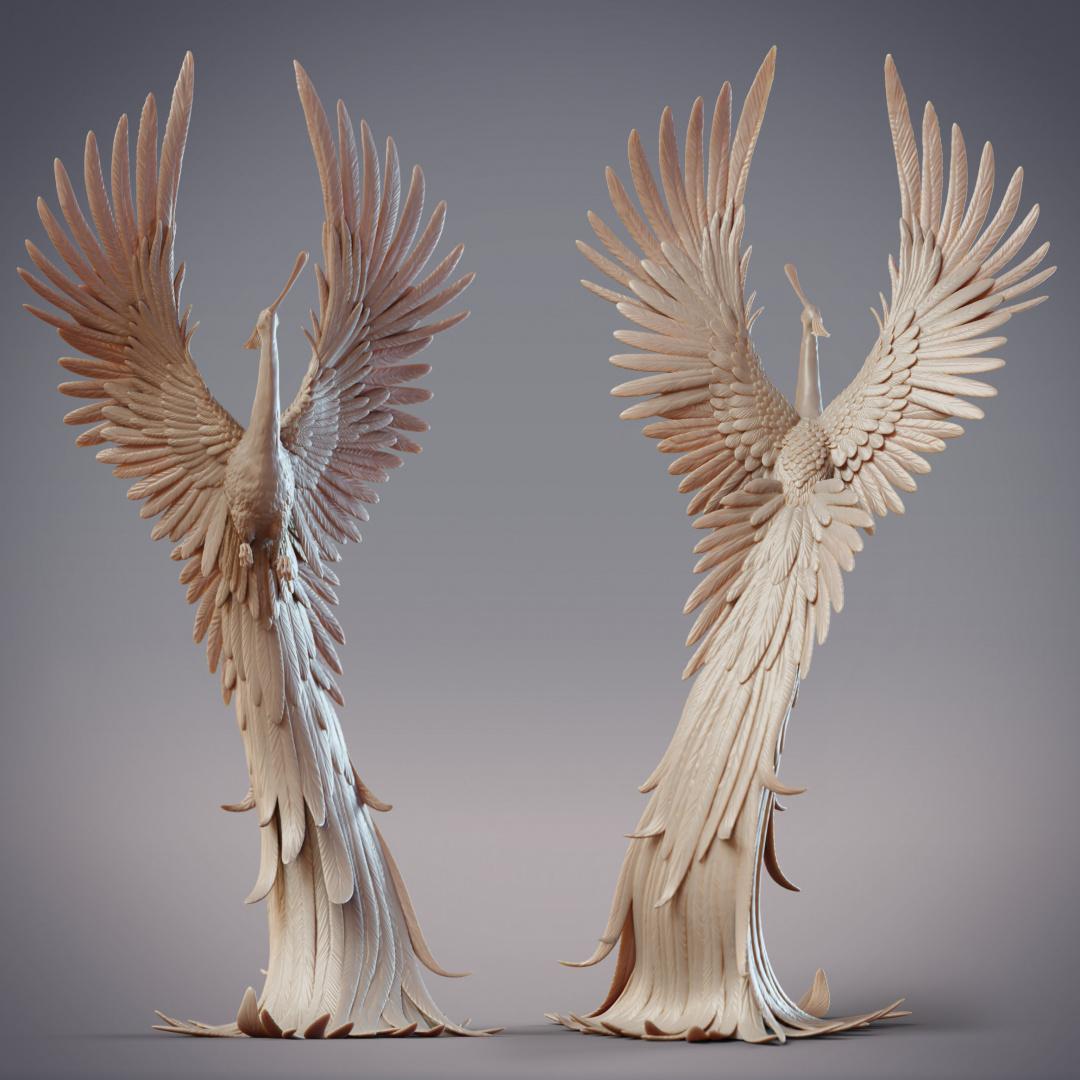 Giant Phoenix  3d model