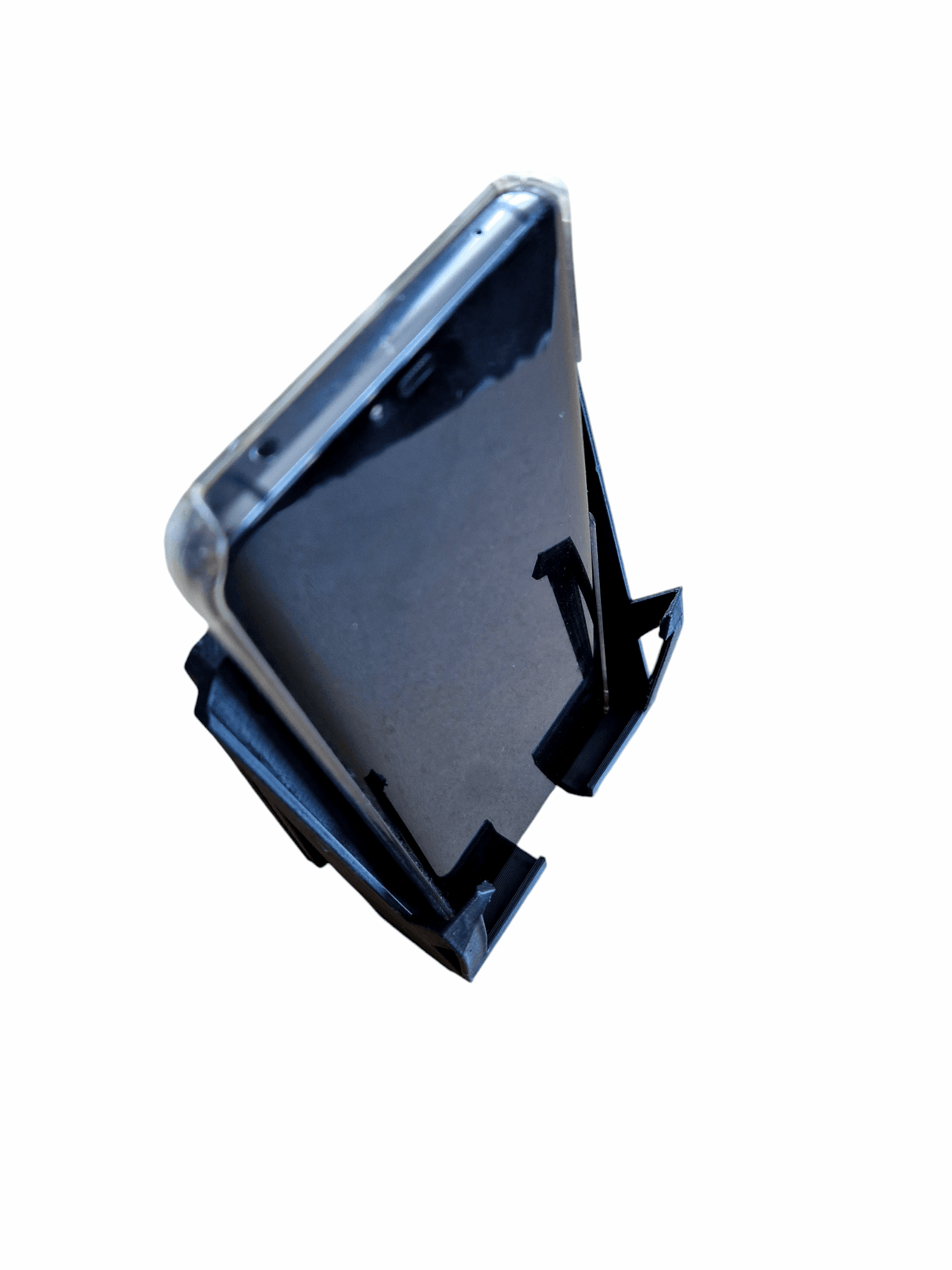 Laptop phone holder/shelf (no supports).stl 3d model