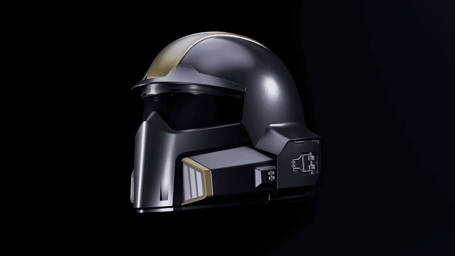 Helldivers tactical helmet 3d model