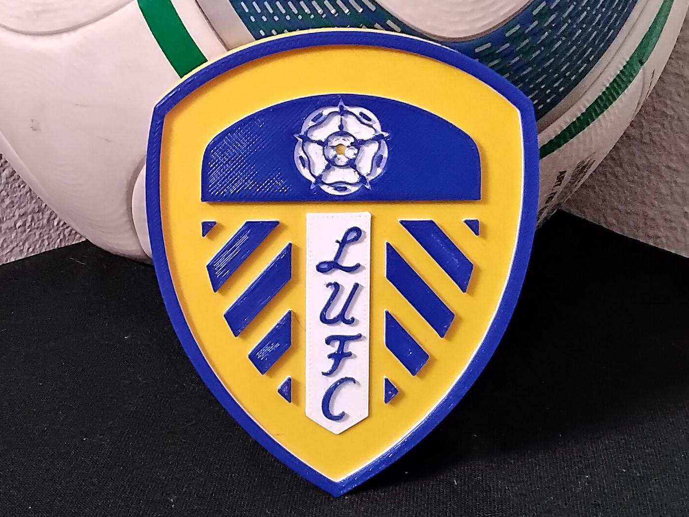 Leeds United FC coaster or plaque 3d model