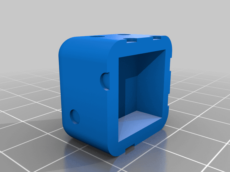 Ridiculously weighted die 3d model