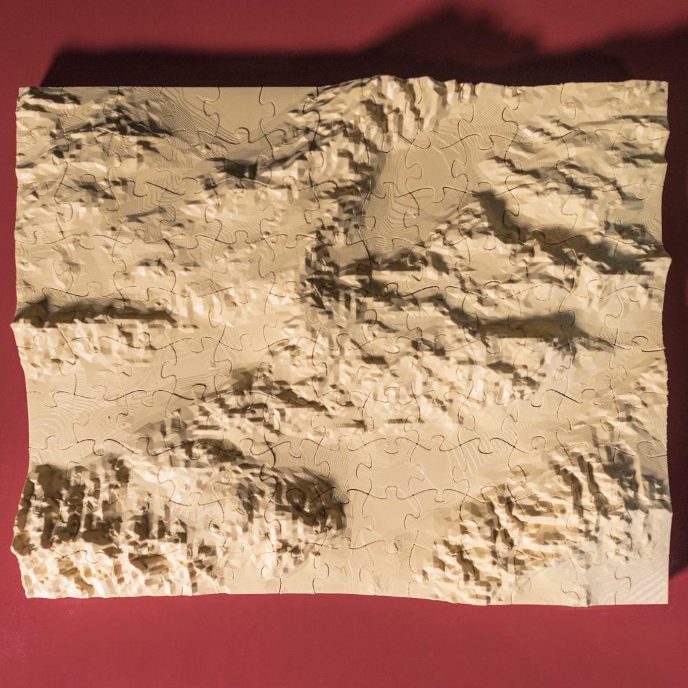 Death Valley // 3D Topographic Puzzle 3d model