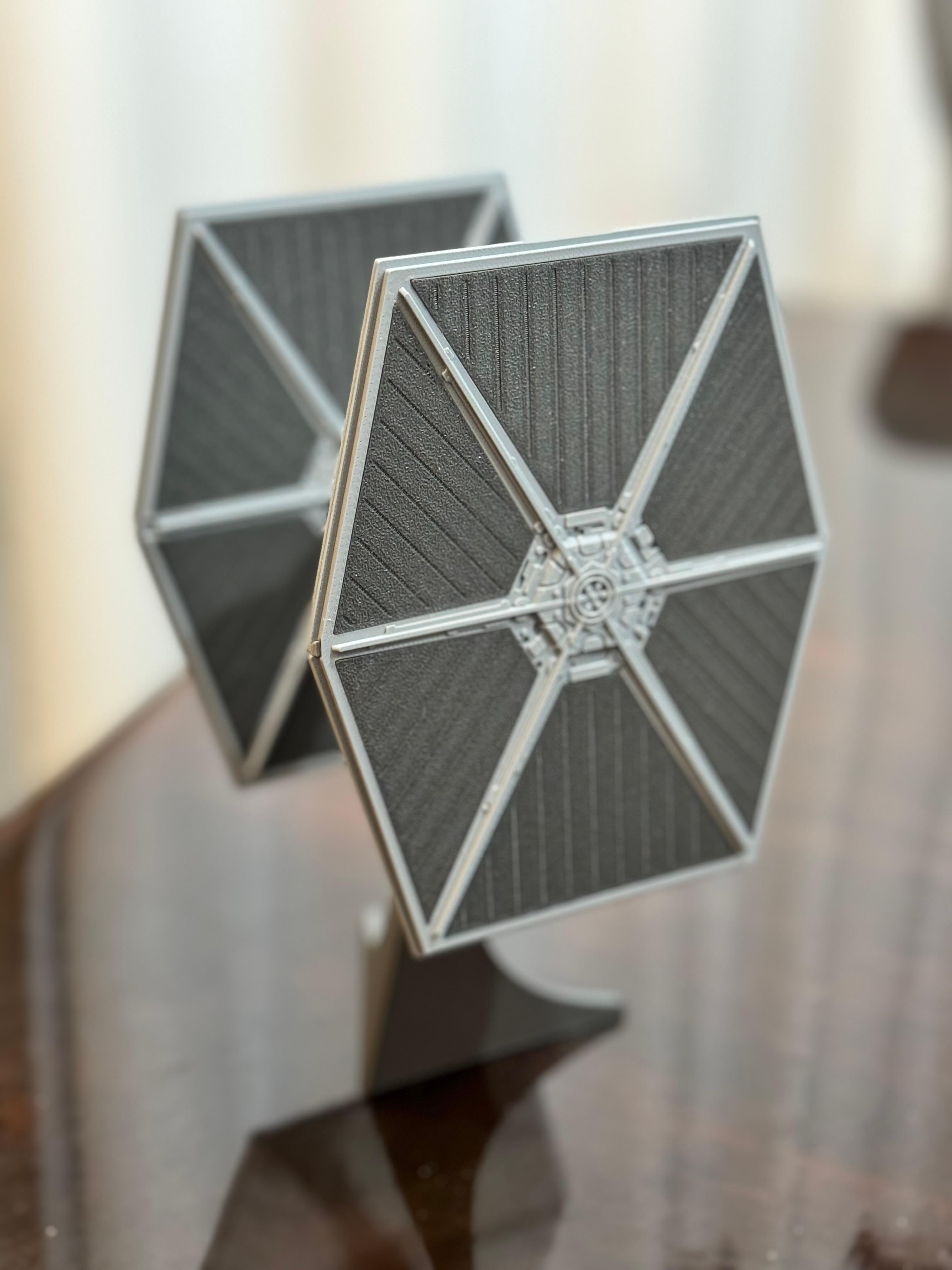 Tie Fighter Kit (No Support, No AMS, No Glue) 3d model