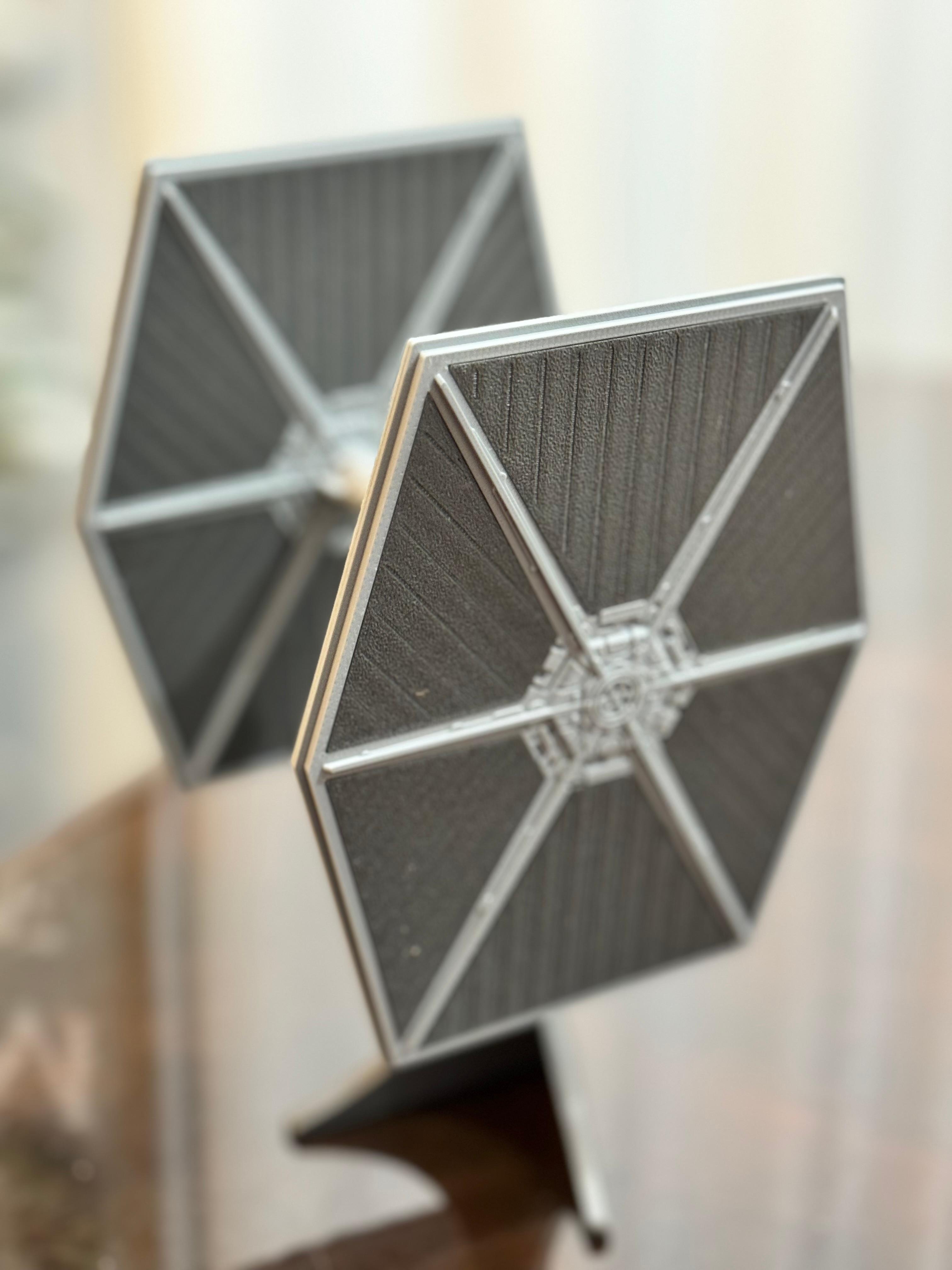 Tie Fighter Kit (No Support, No AMS, No Glue) 3d model