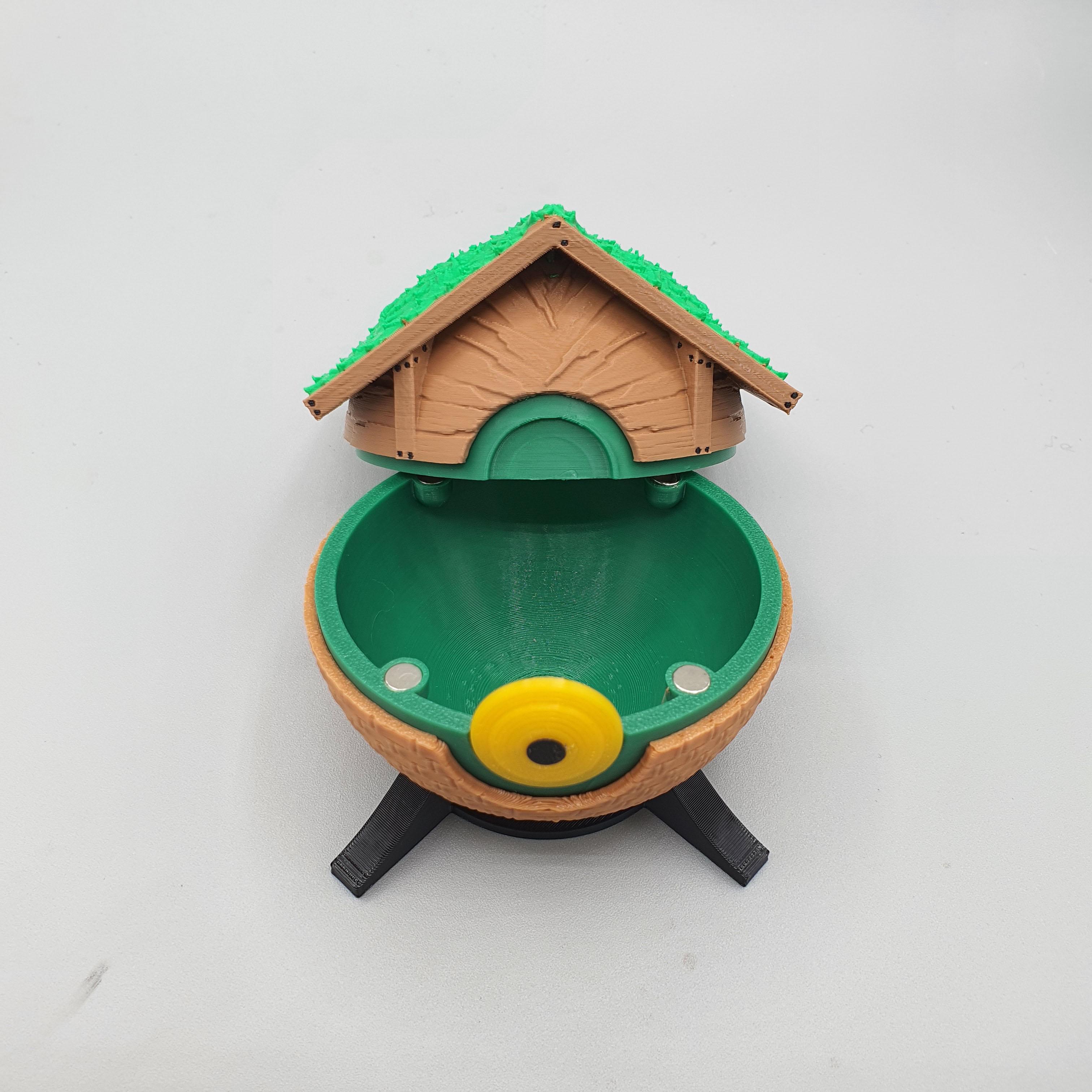 Pokeball Hobbit House - Lord of The Rings 3d model