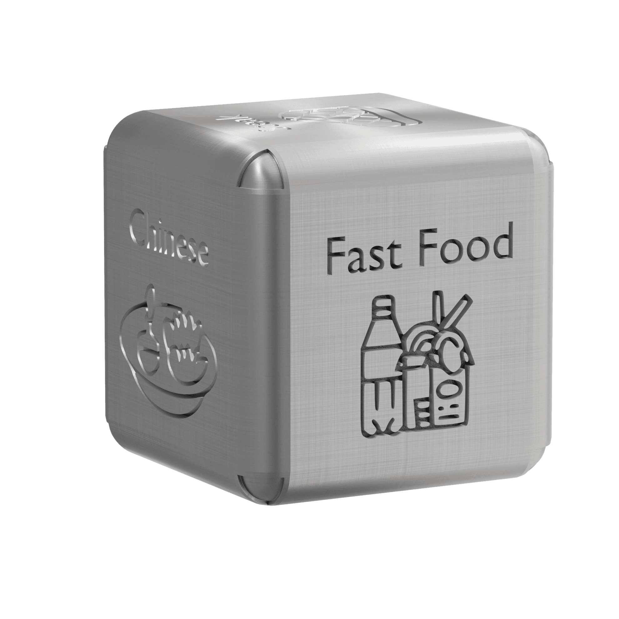Food Dice 1 3d model