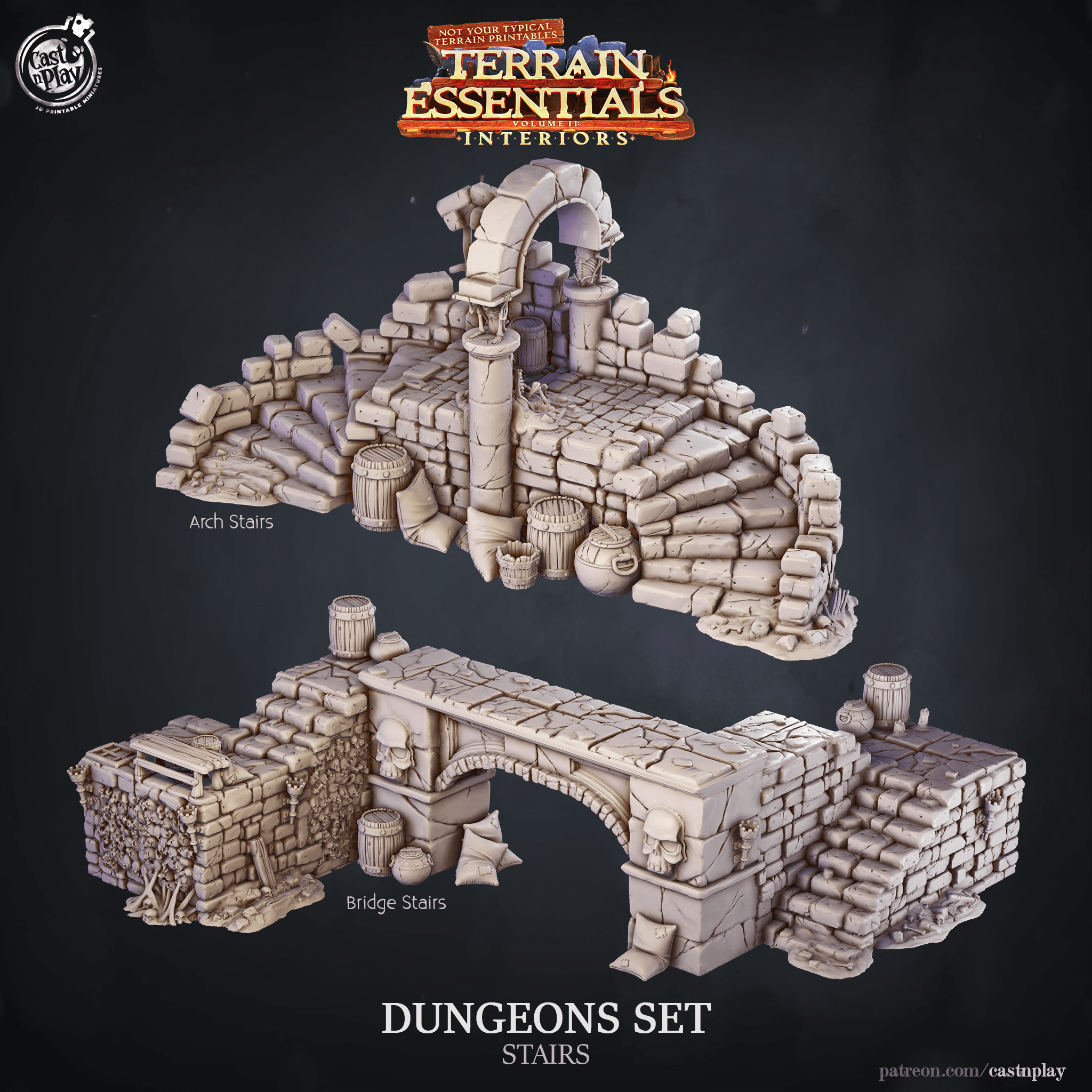 Dungeons Set (Pre 3d model
