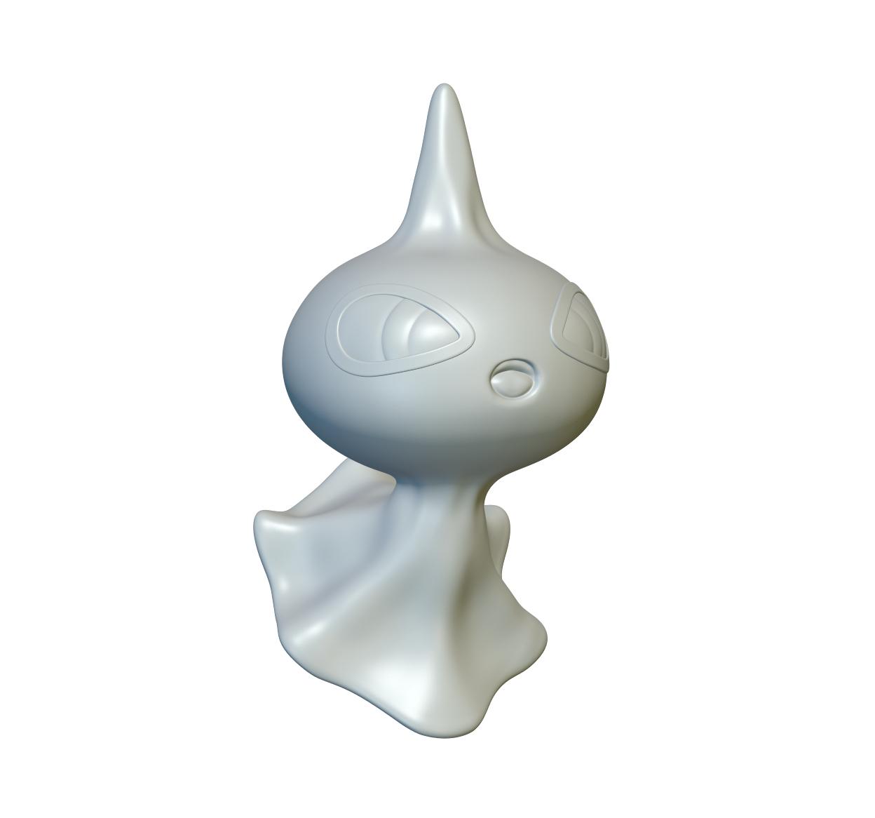 Pokemon Shuppet #353 - Optimized for 3D Printing 3d model