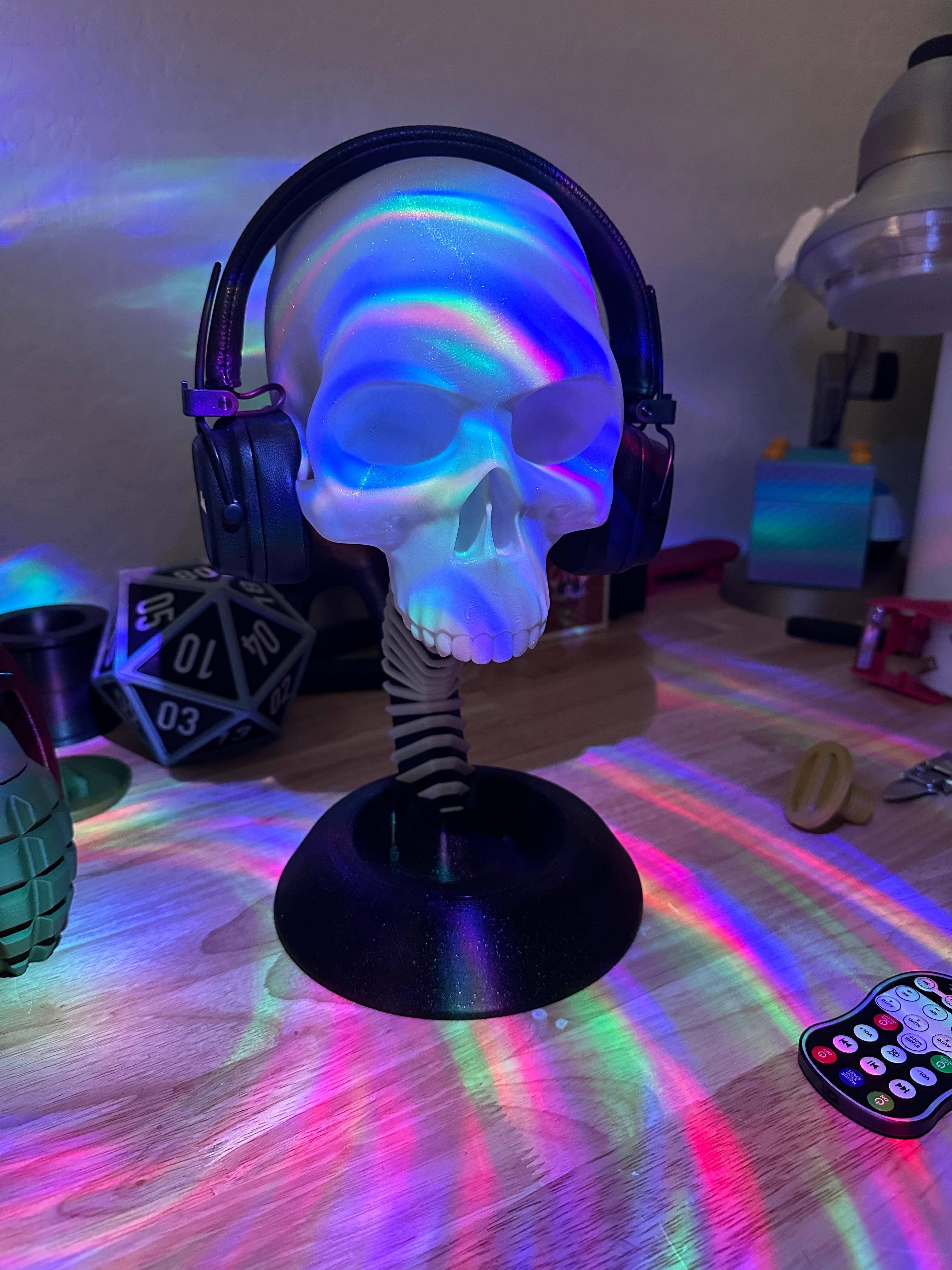 Vertebrae - Skull Candy Headphone Stand  3d model