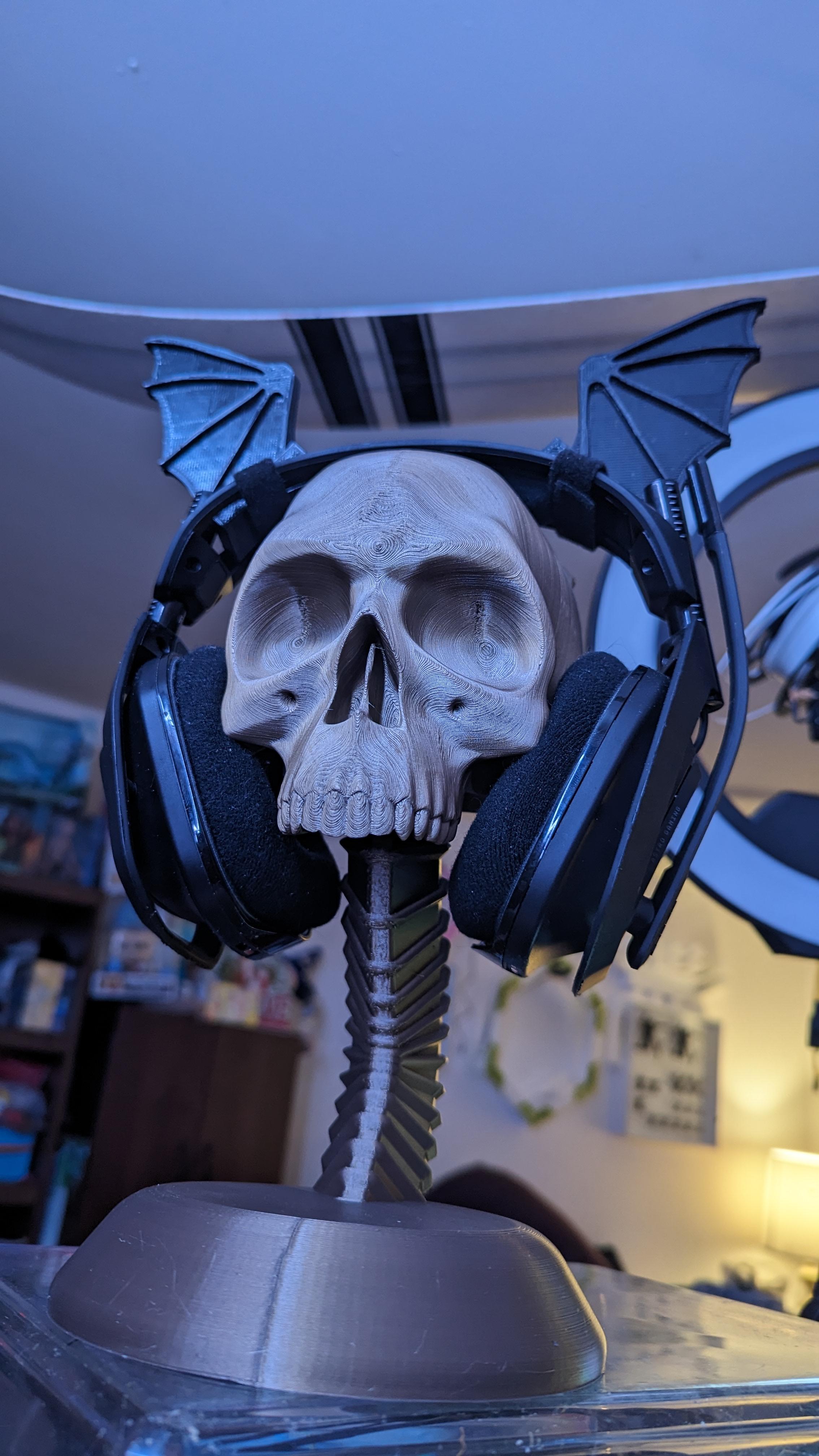 Vertebrae - Skull Candy Headphone Stand  3d model