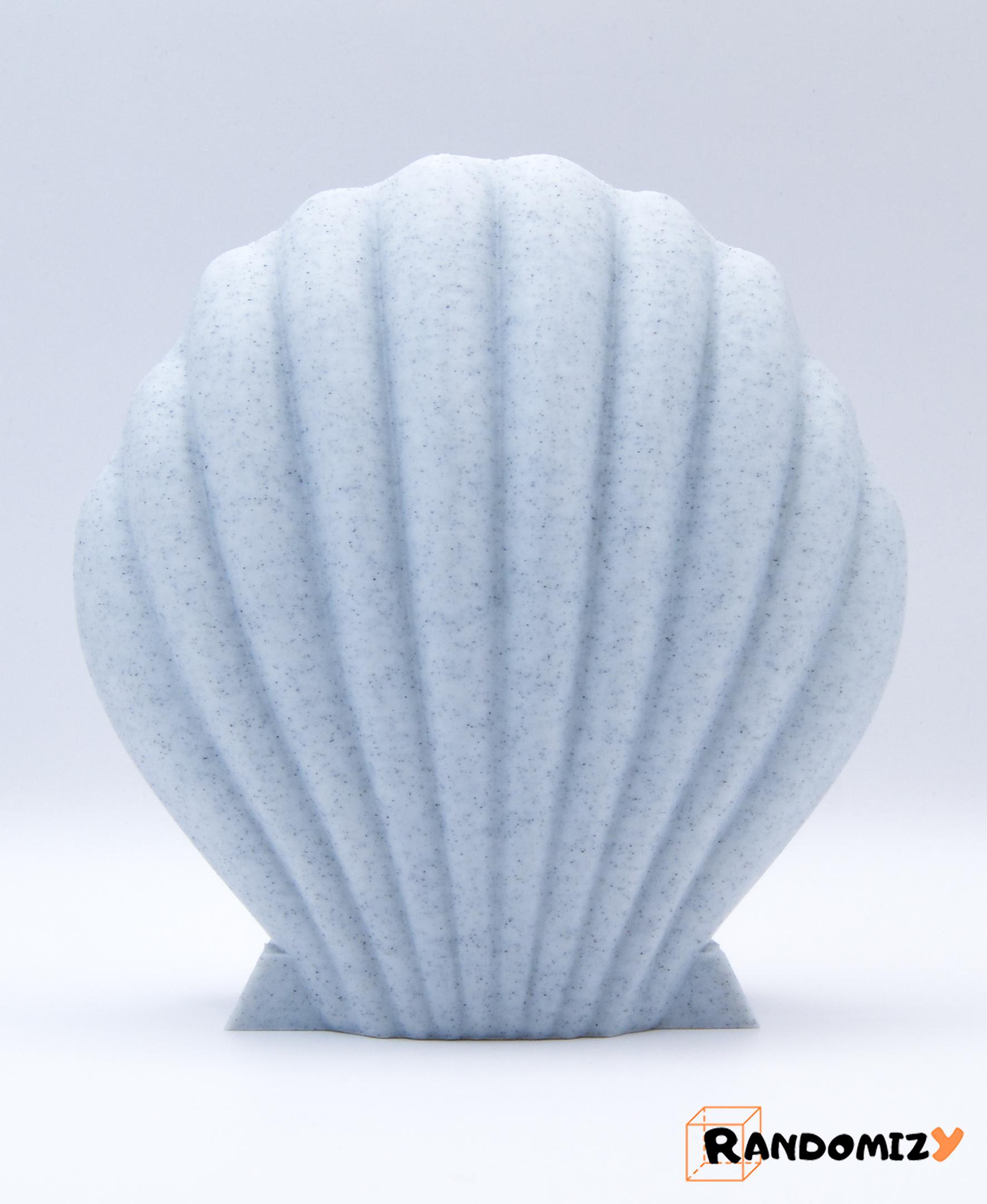 Seashell Shaped Box (Snap) 3d model