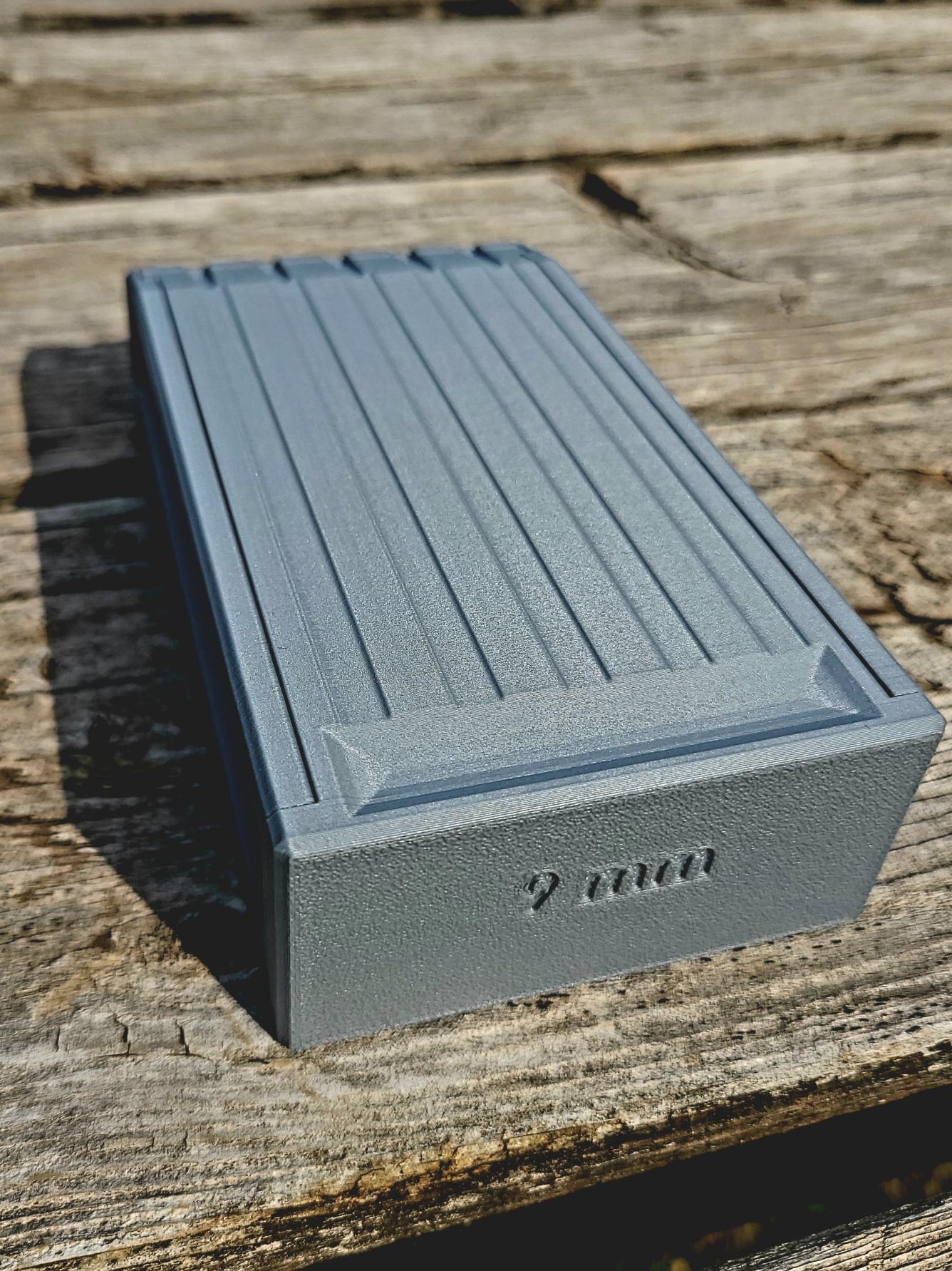 9mm Ammunition Storage Case 3d model