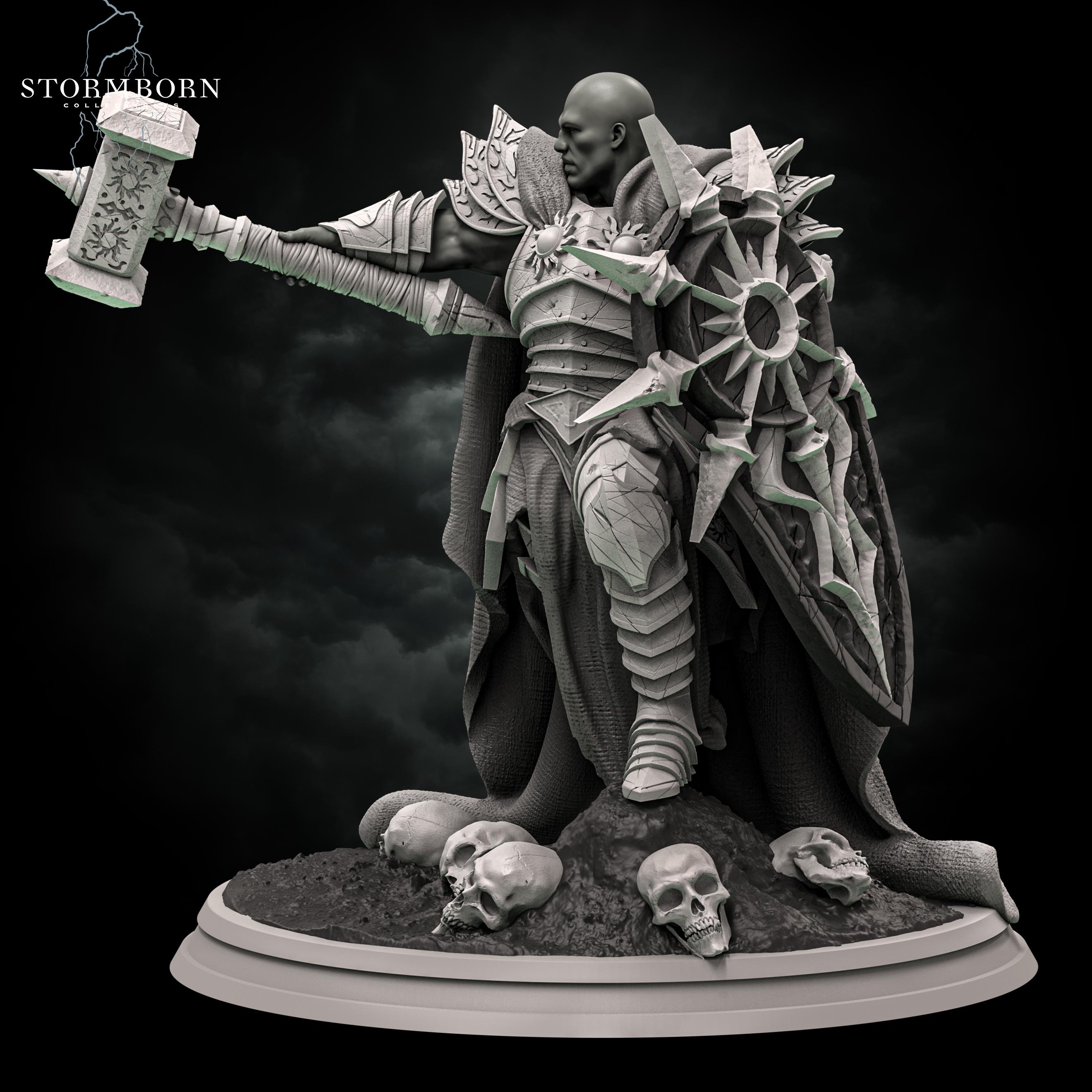 (32mm) Invictus Lighthammer 3d model