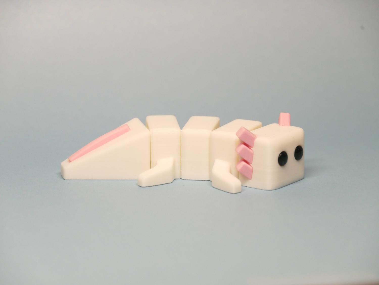 ARTICULATED AXOLOTL 3d model