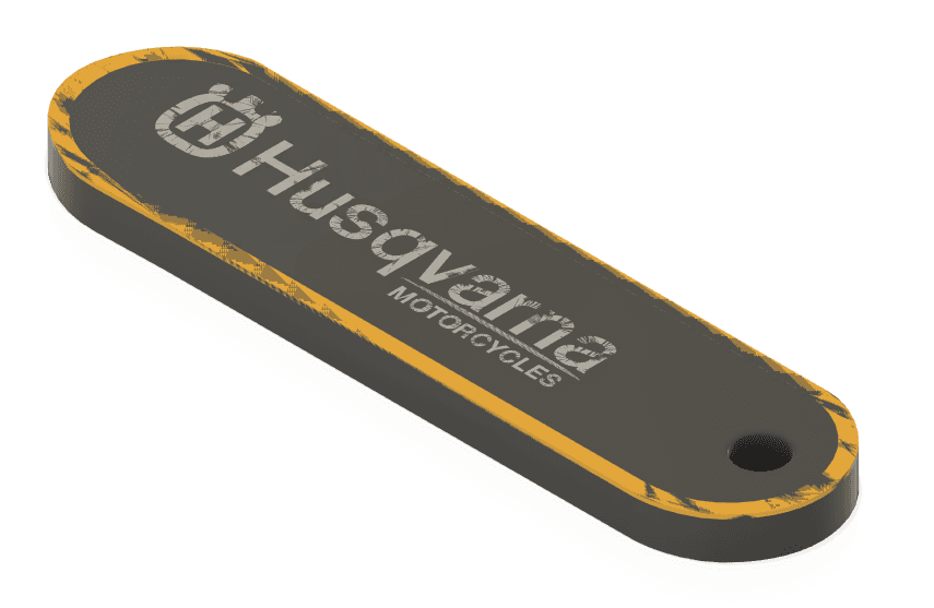 Keychain: Husqvarna III 3d model