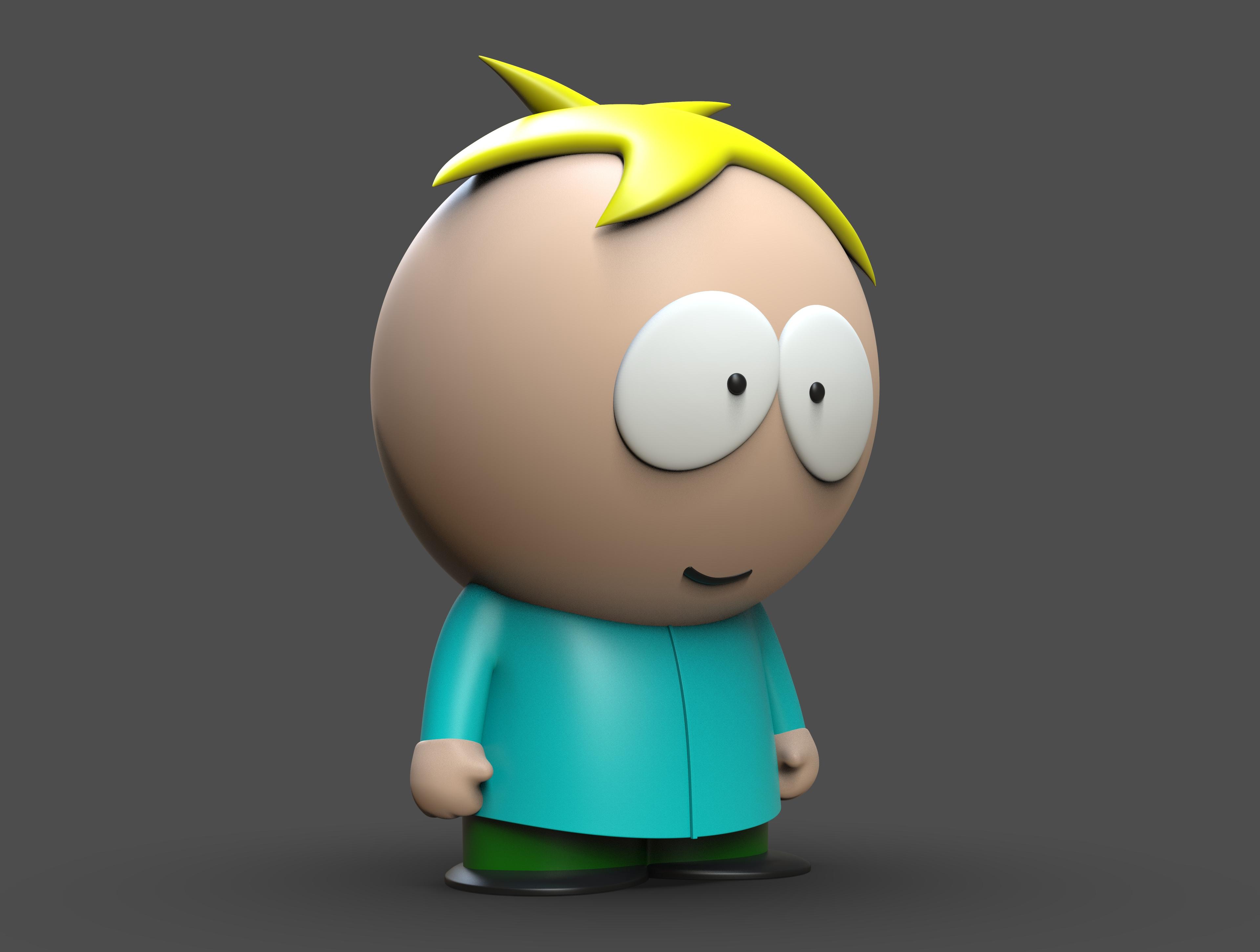 South Park Butters 3d model