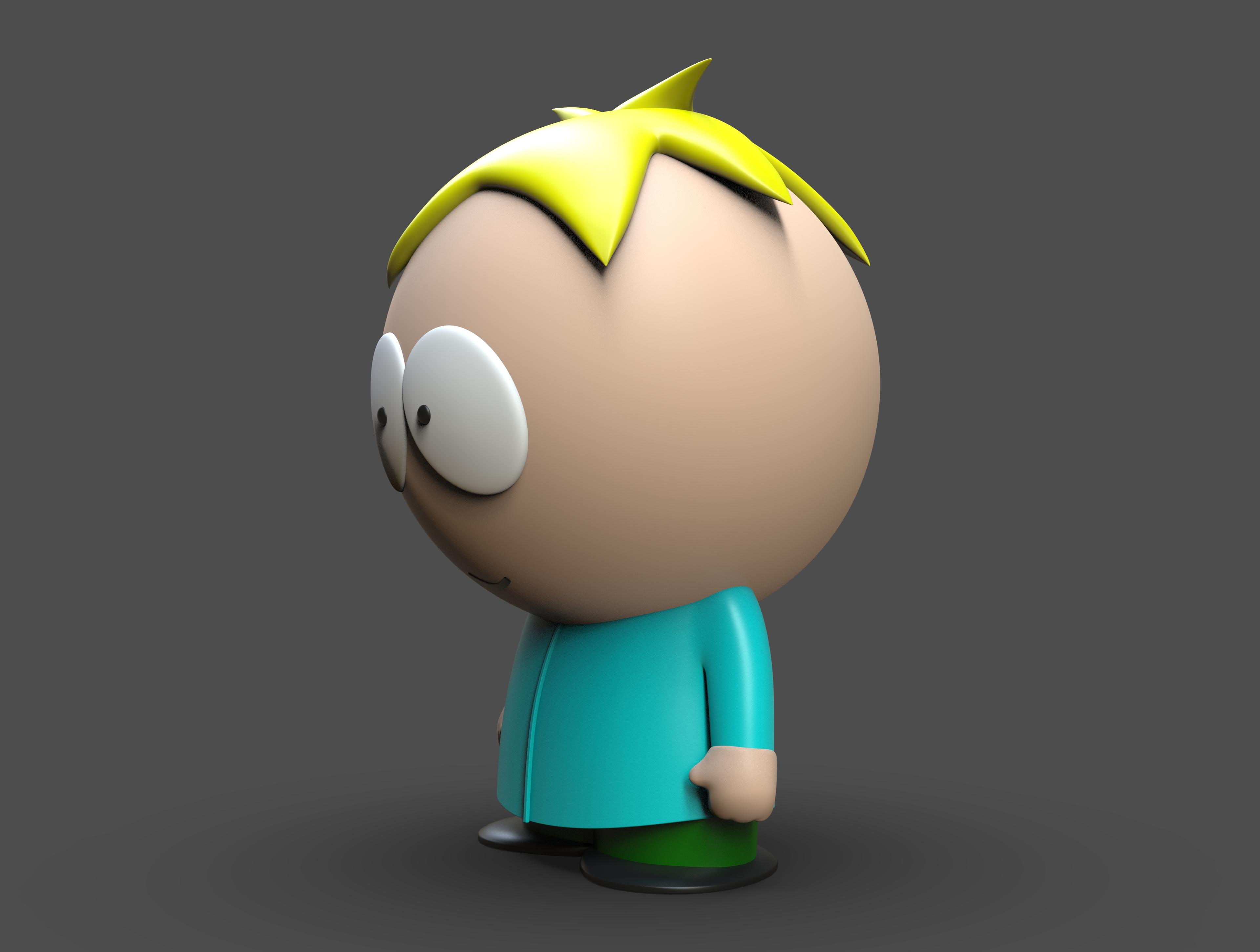 South Park Butters 3d model