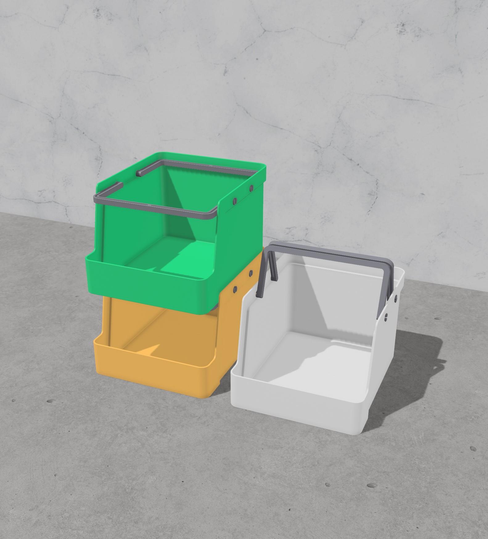 Storage Box  Holder 3d model