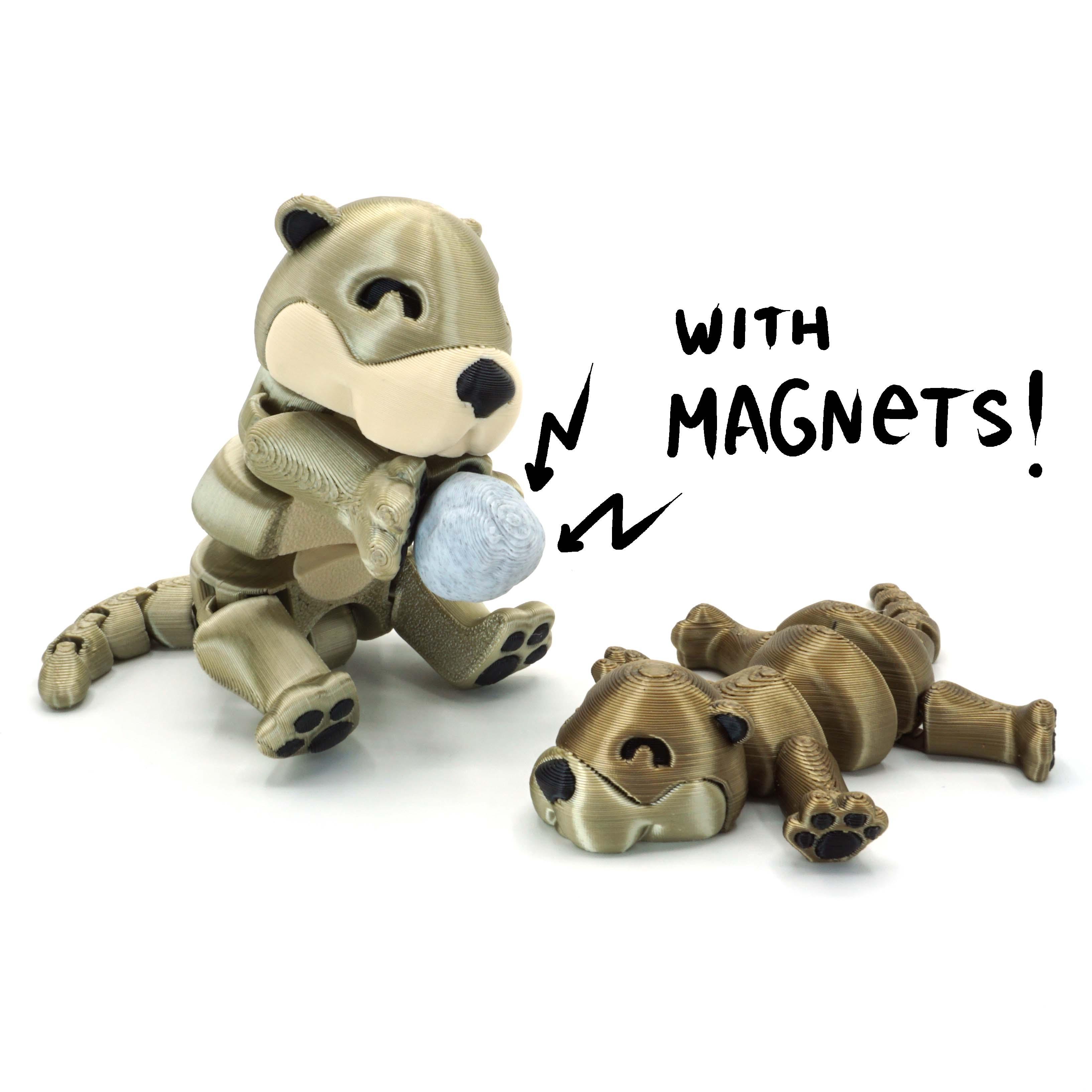 Magnetic Otter 3d model