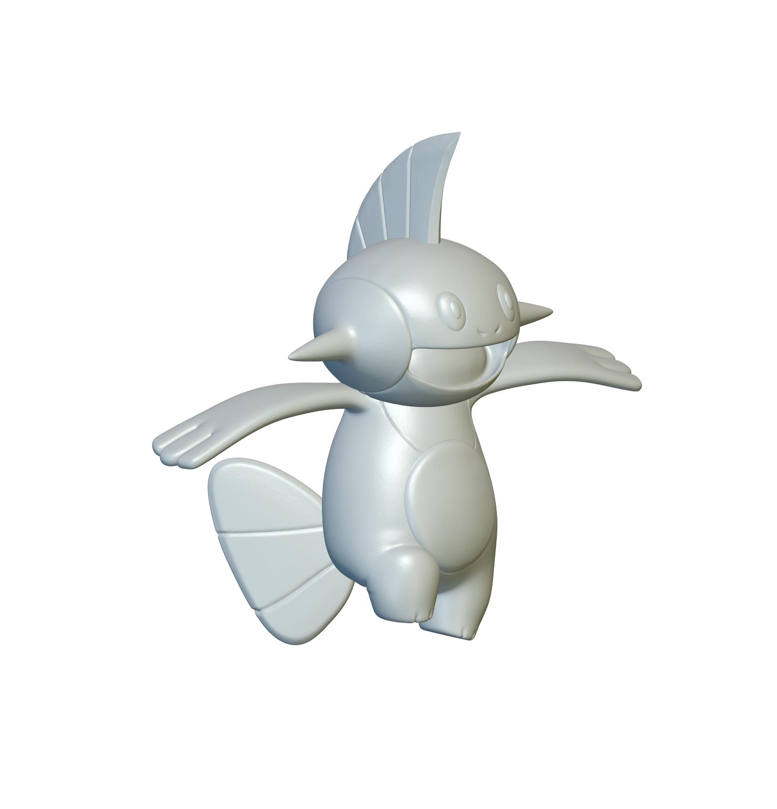 Marshtomp Pokemon #259 3d model