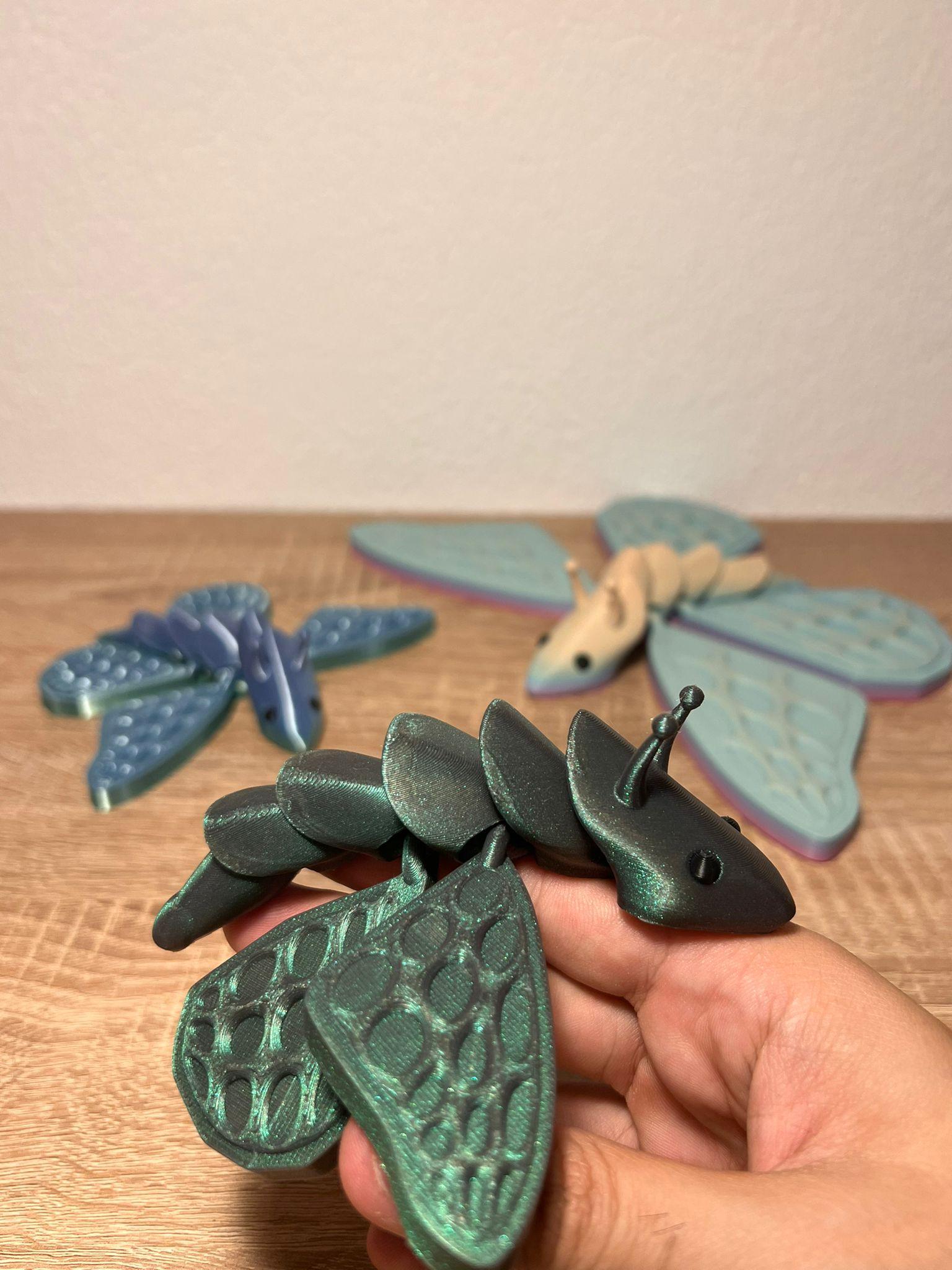 ARTICULATED BUTTERFLY 3d model