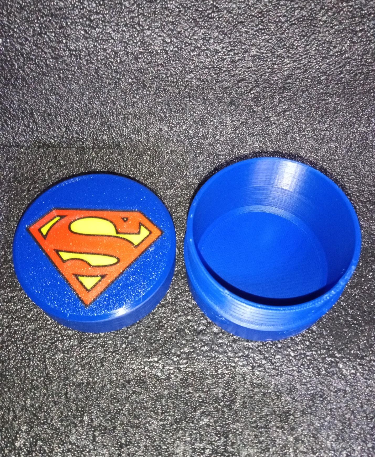 Superman stash box  3d model