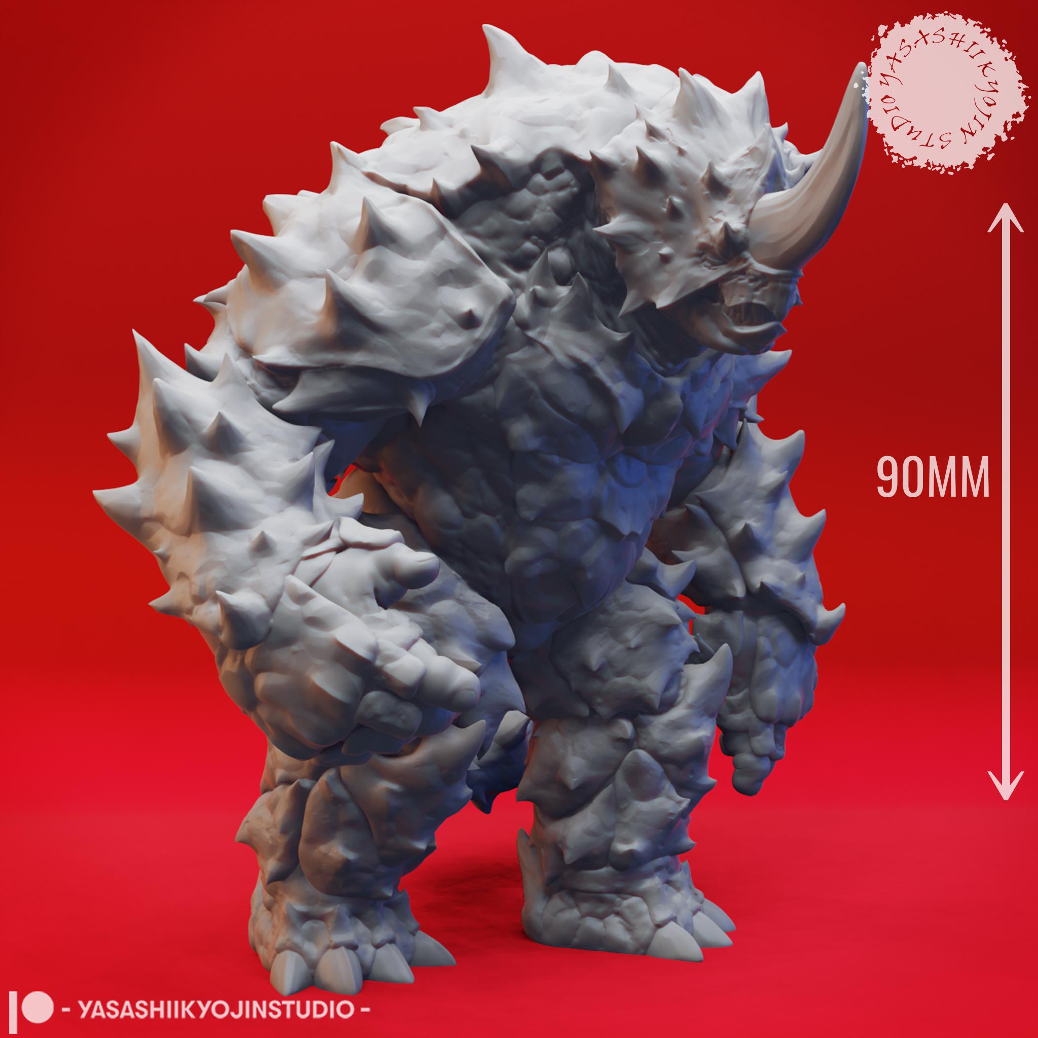 Braxat - Tabletop Miniature (Pre-Supported) 3d model