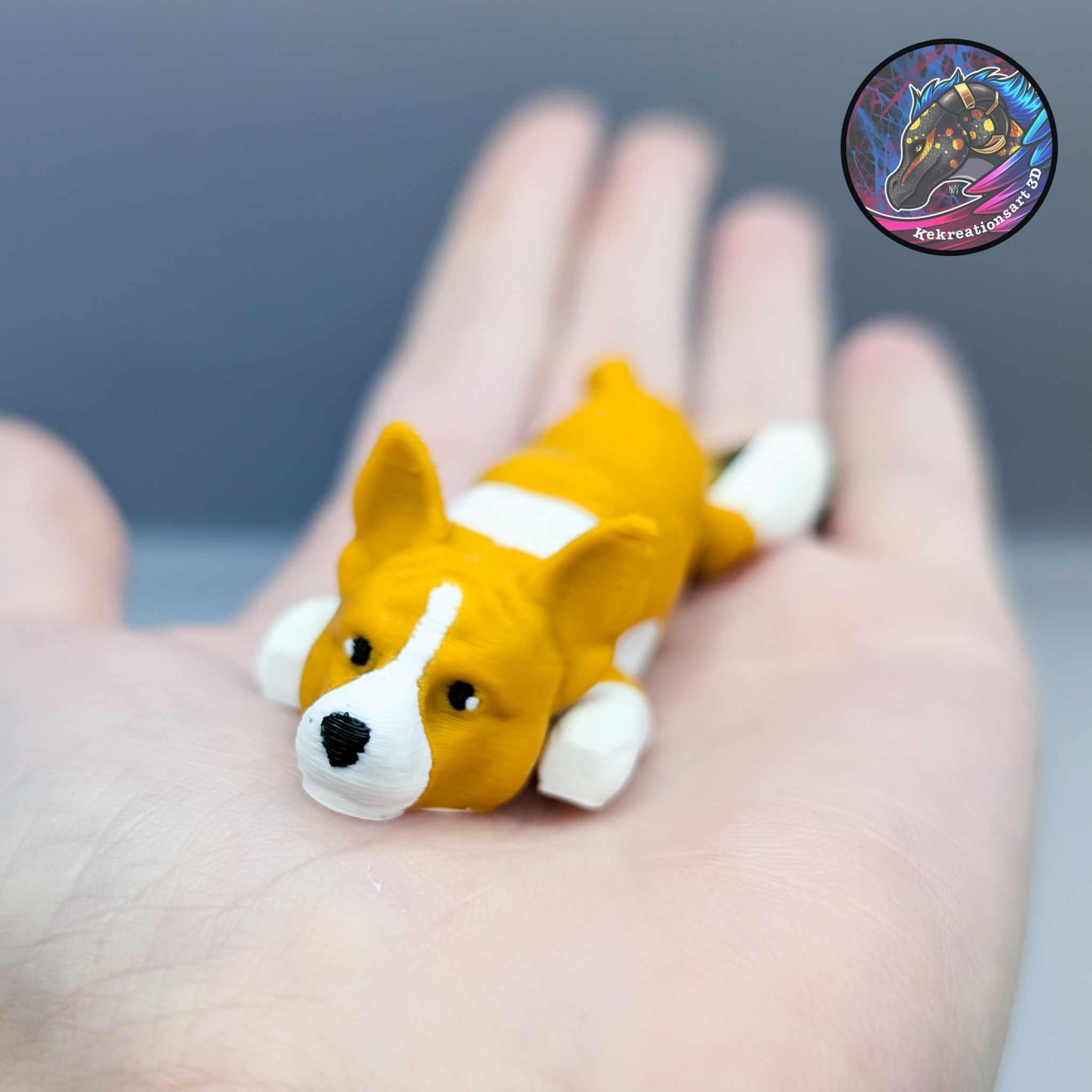 Baby Flexi Dog Set 7.5 3d model