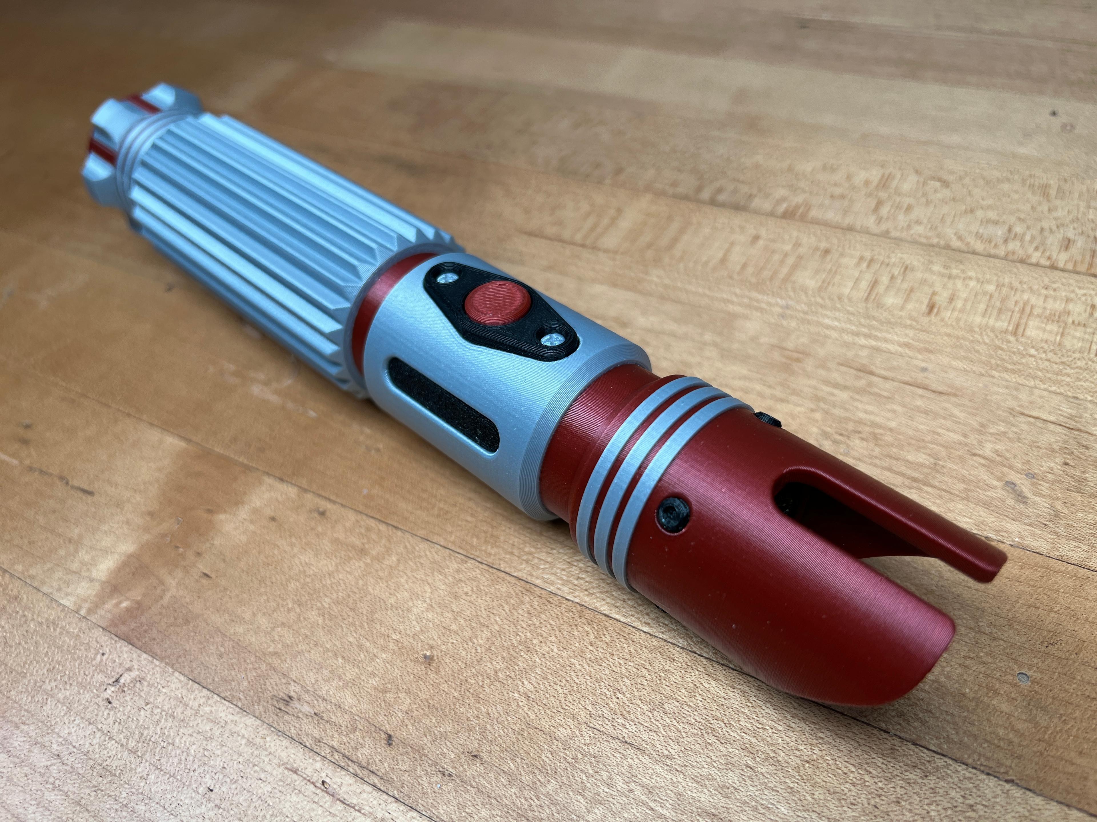 The Genius Multi-Part Collapsing Lightsaber 3d model