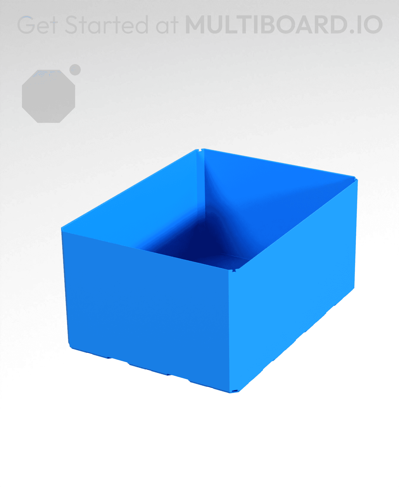 3x4x2 - Bin - Multibin Insert 3d model