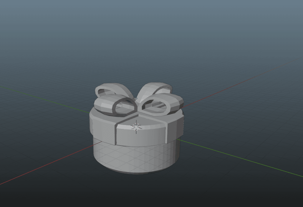 Christmas Remix of Scalable Round Screw 3d model