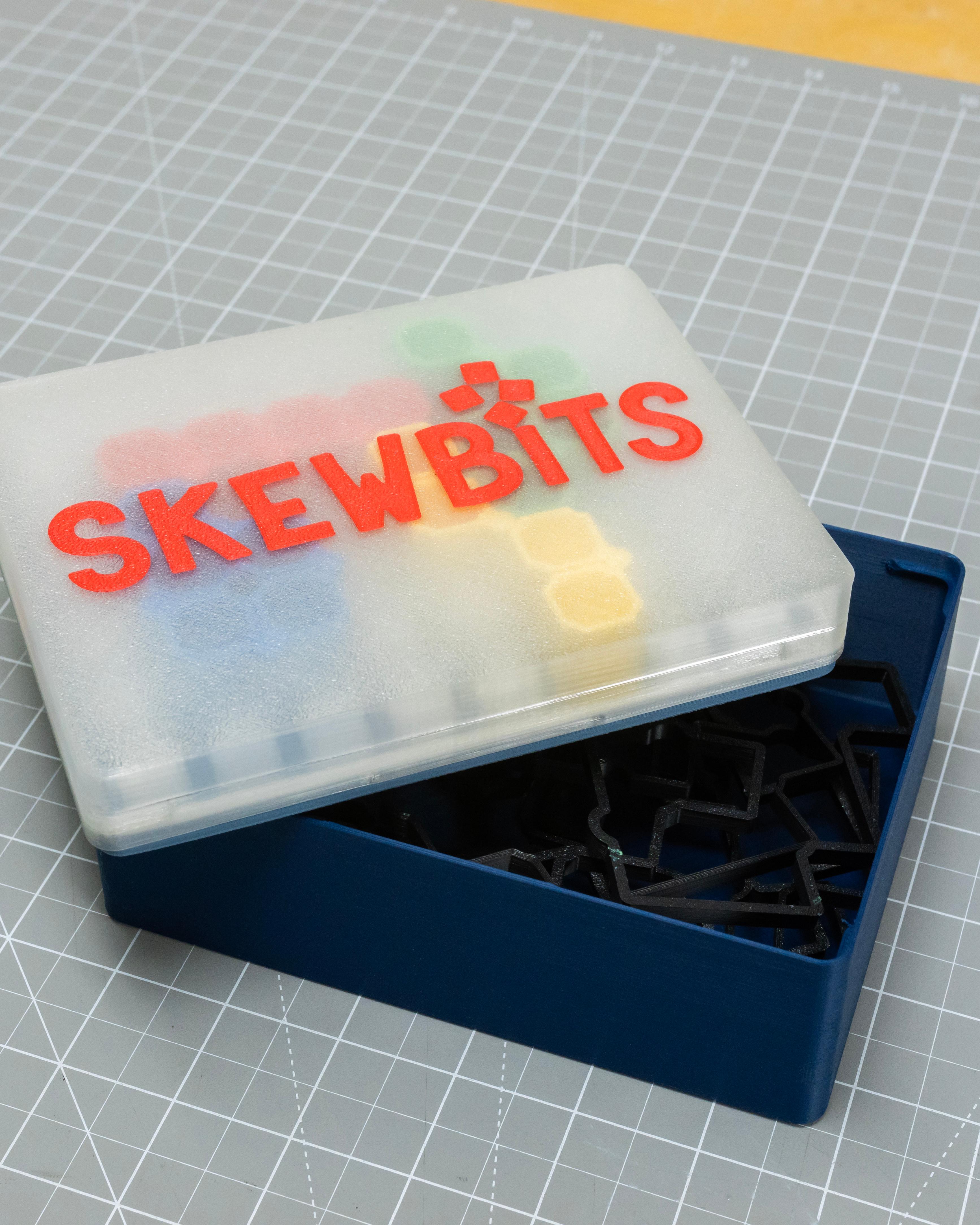 SKEWBITS // Premium Board + Case 3d model
