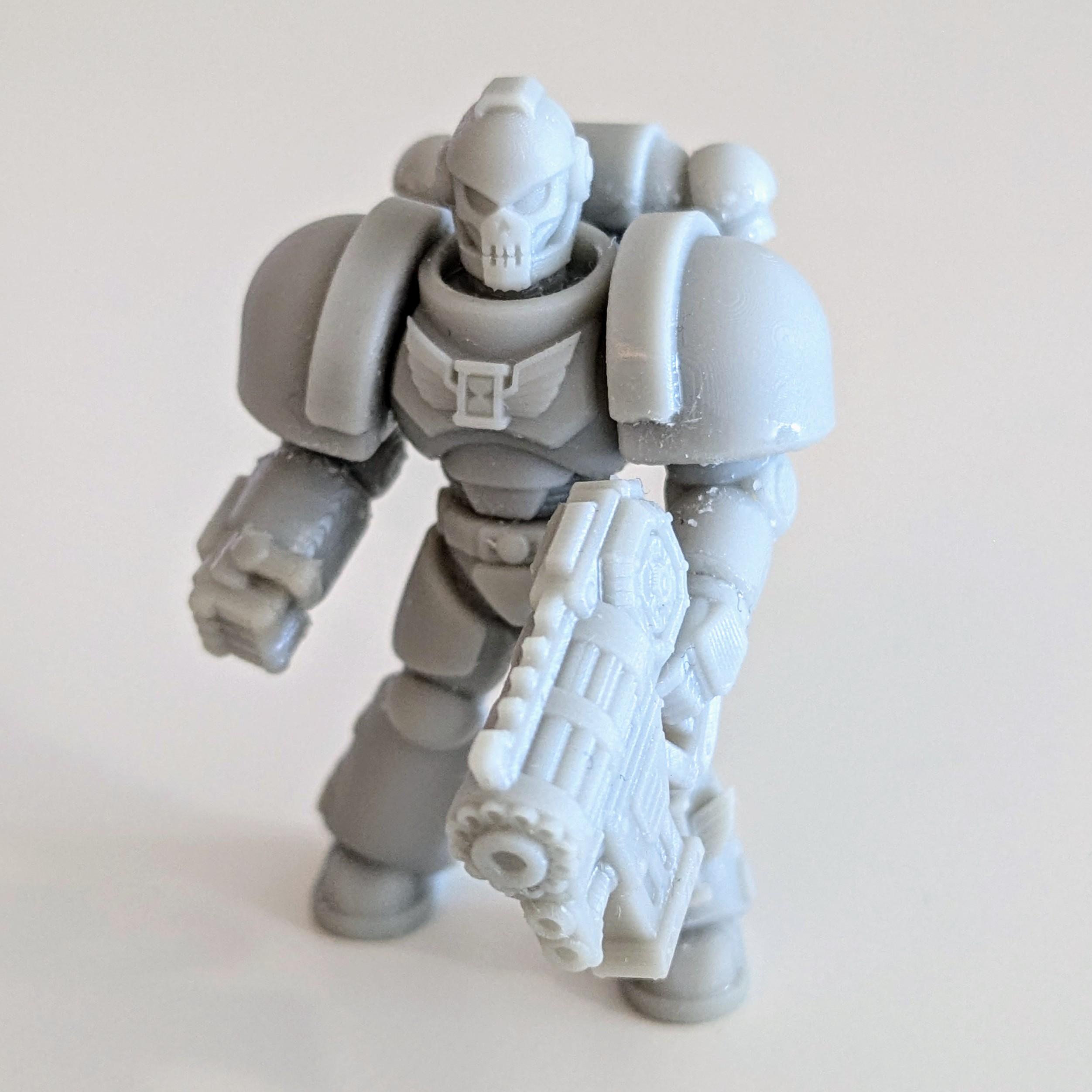 Memento Mori Marines Kit for Tabletop Wargames 3d model