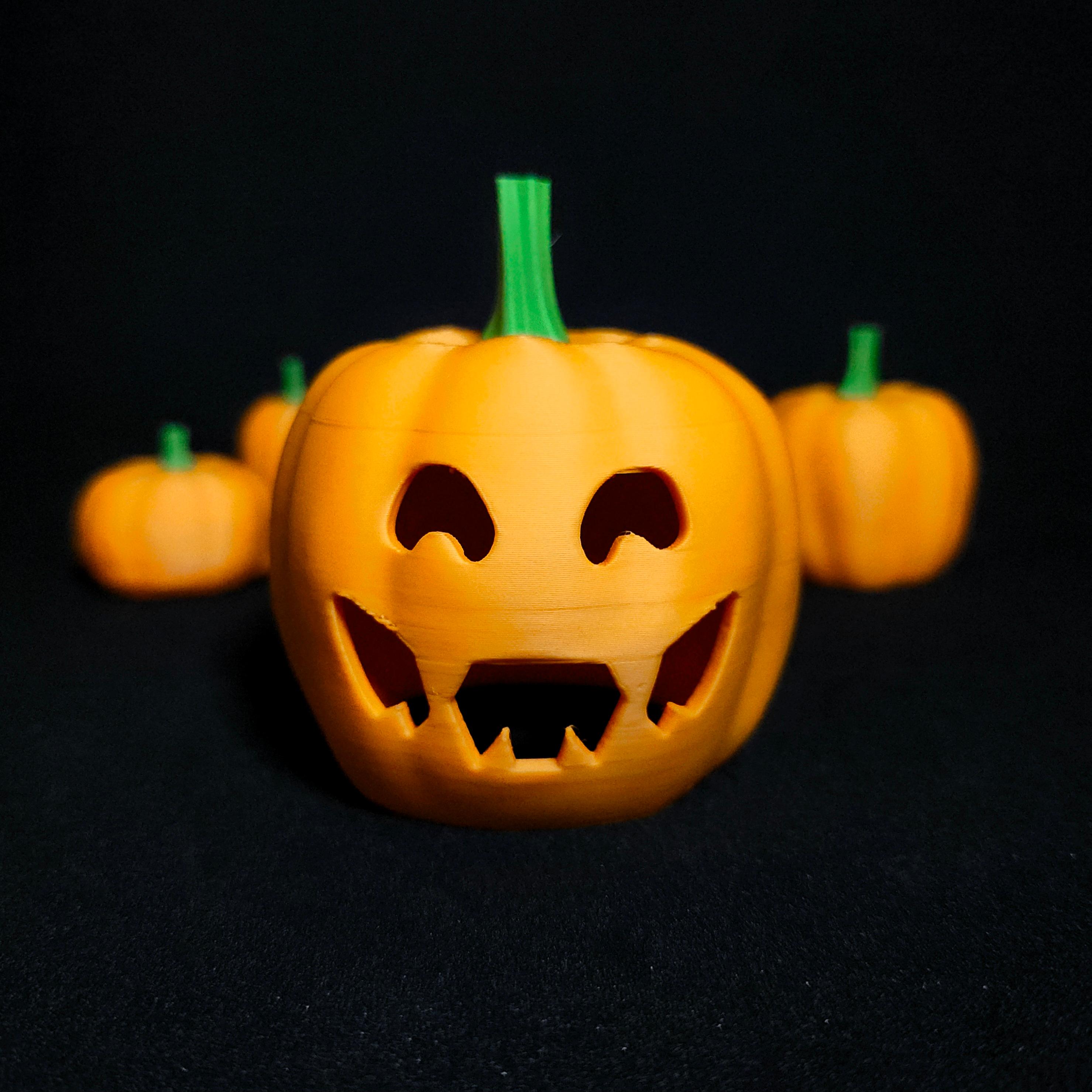 Jack'O'Lantern Decorative Tea Light Cover for Halloween [2024] 3d model