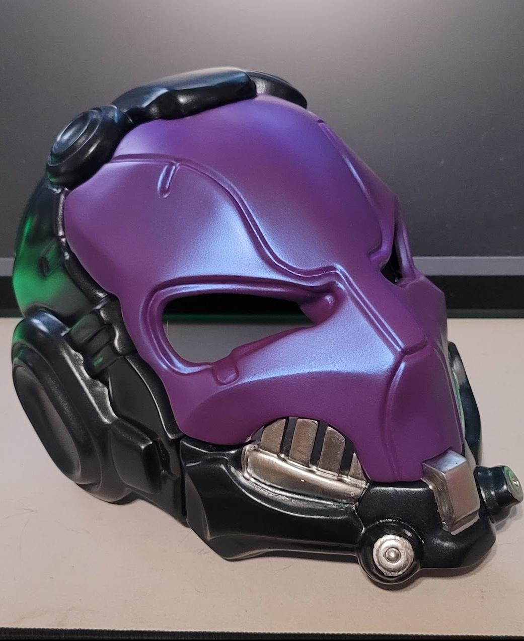 Cyber Skull Helmet  3d model