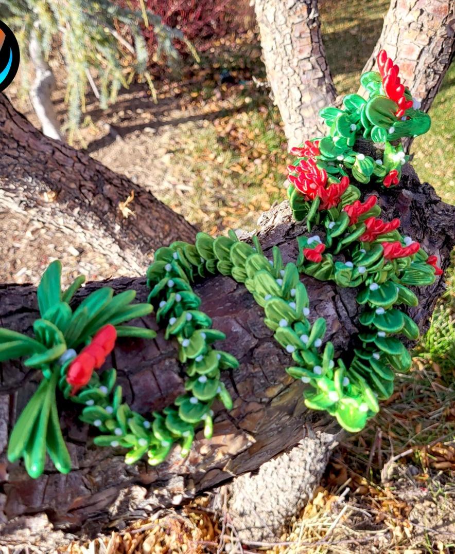 Mistletoe Dragon 3d model