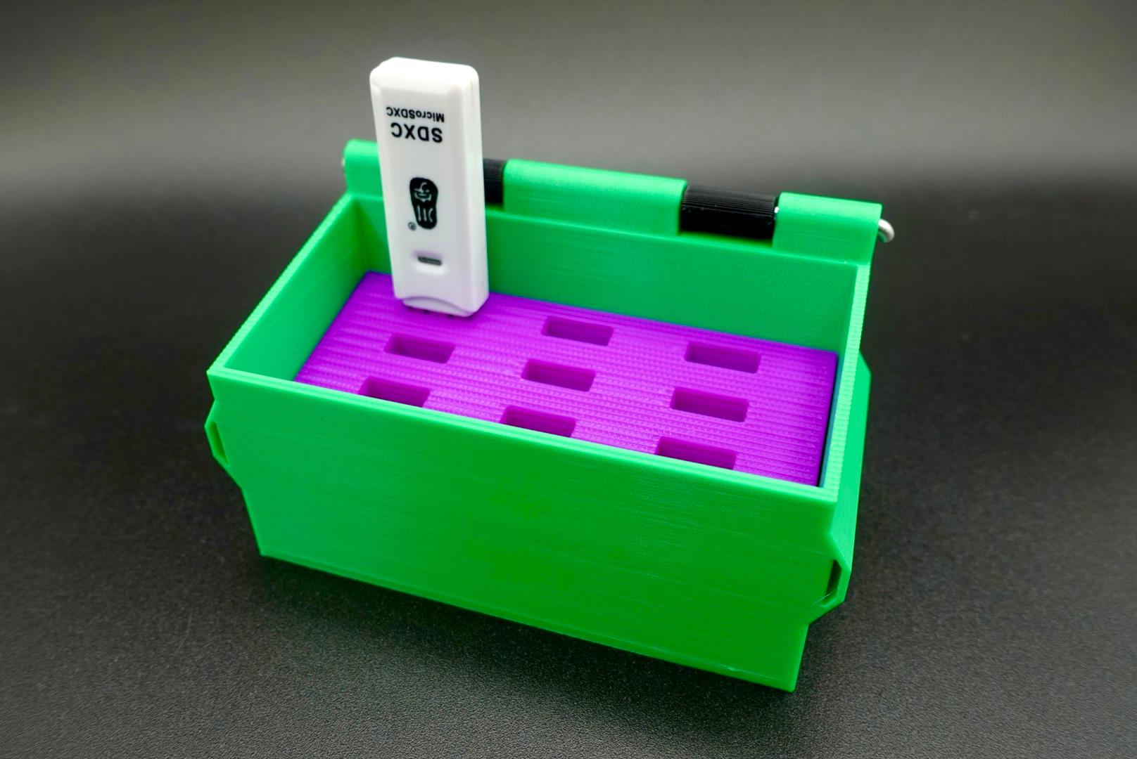 USB Holder (Mini Dumpster) 3d model