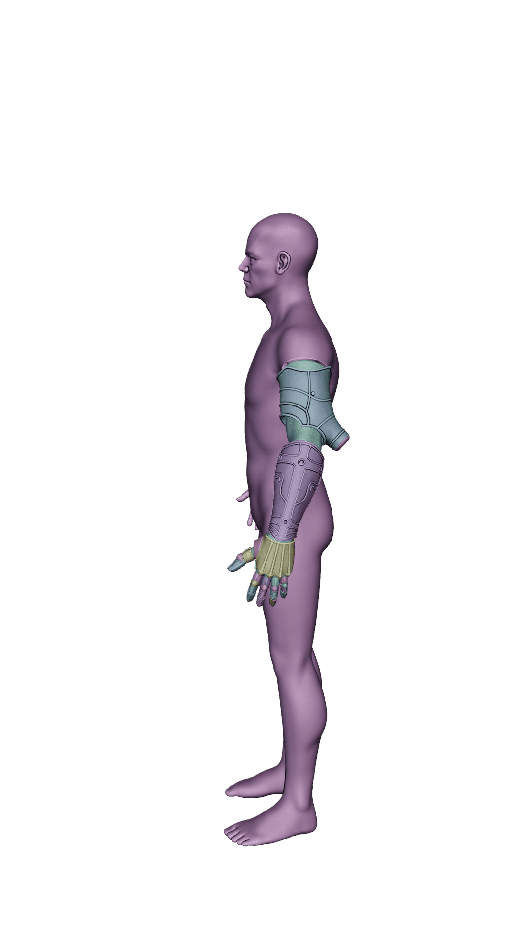 MECHANICAL ARM LIES OF P 3d model