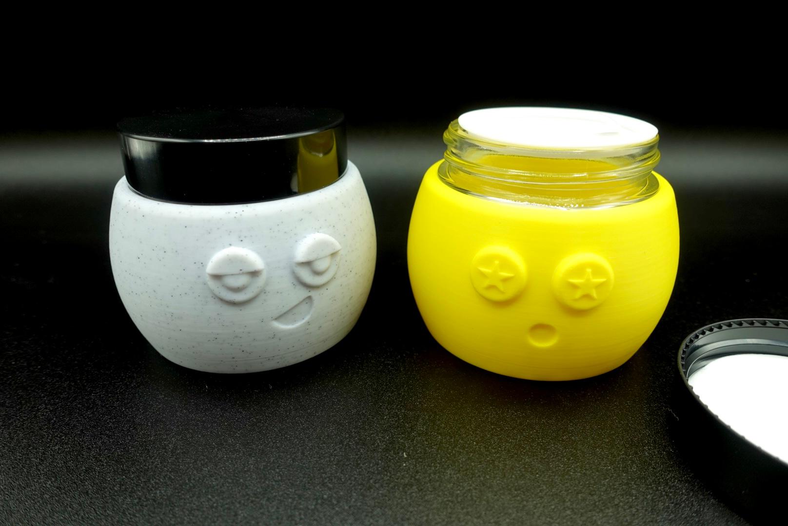 Chill Buddy 2oz Glass Jar (11 Moods) 3d model