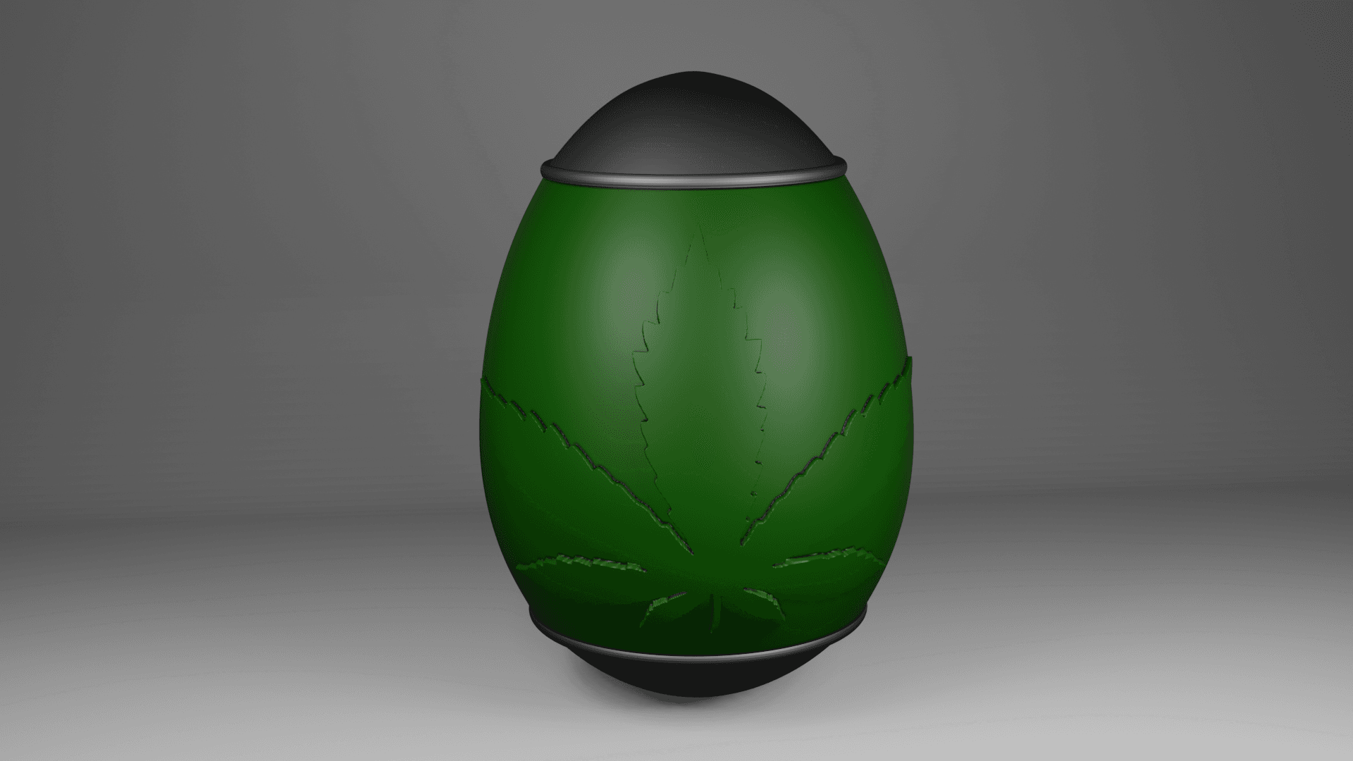 Egg Containers - Set 3 3d model