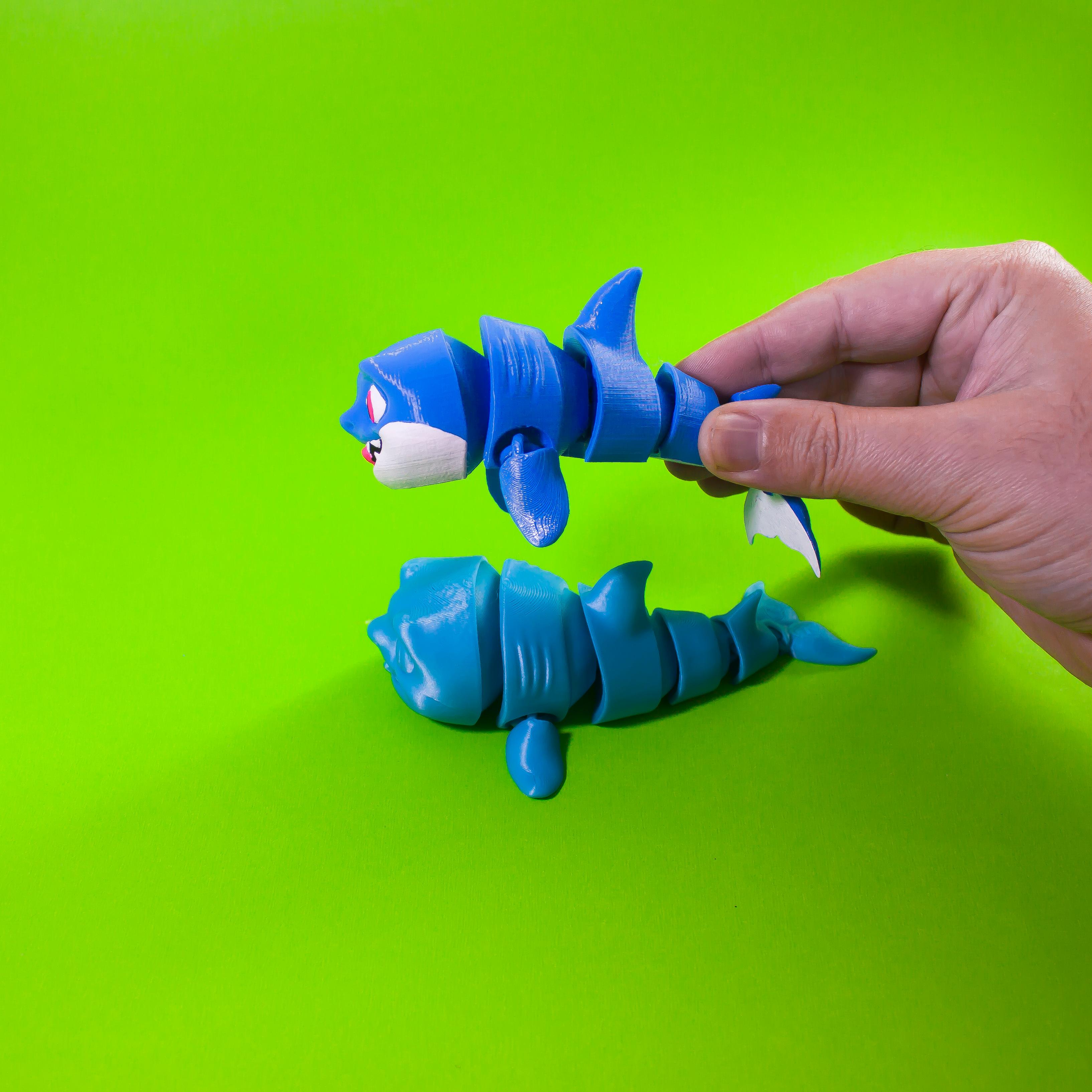 Bluey the Shark 3d model