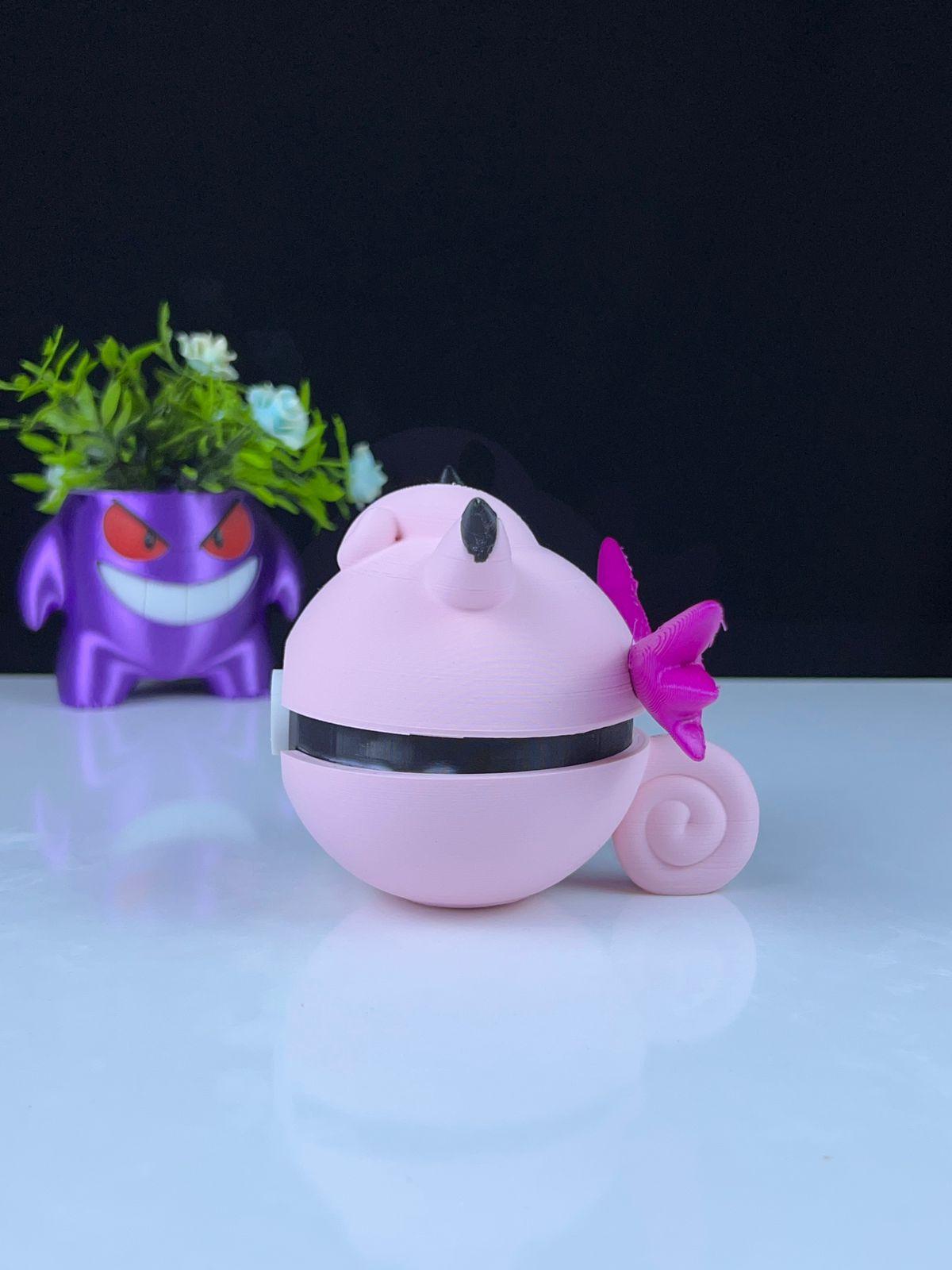Clefable Pokeball - Multipart 3d model