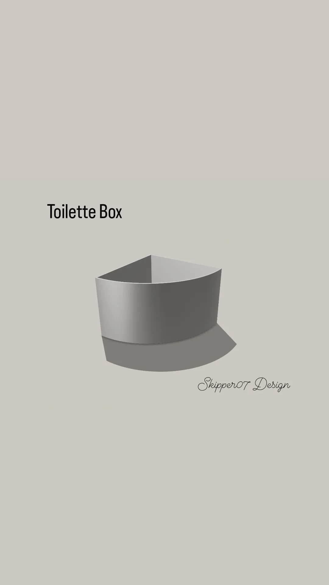 Toilette Box.stl 3d model