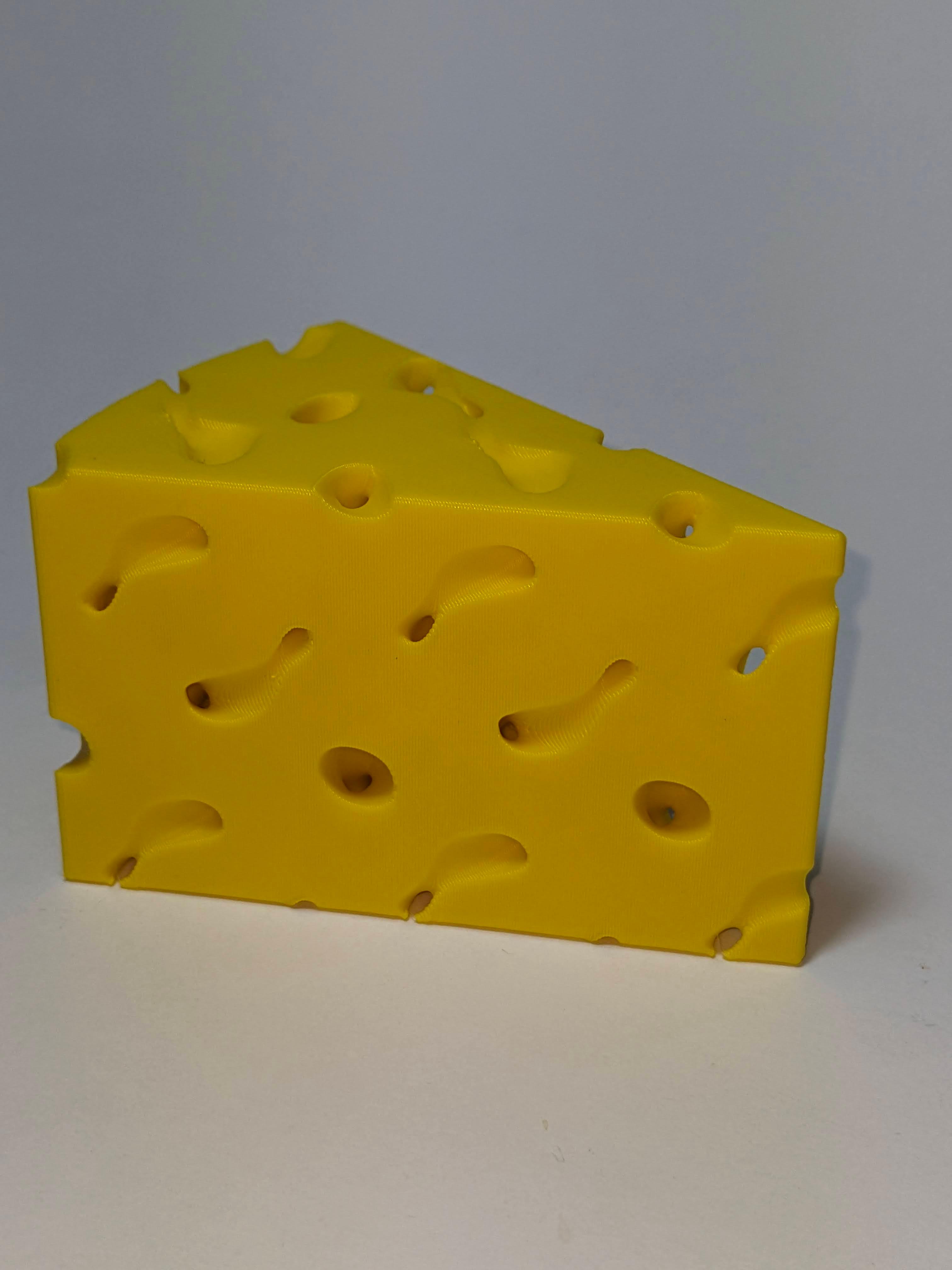 Holey Cheese 3d model