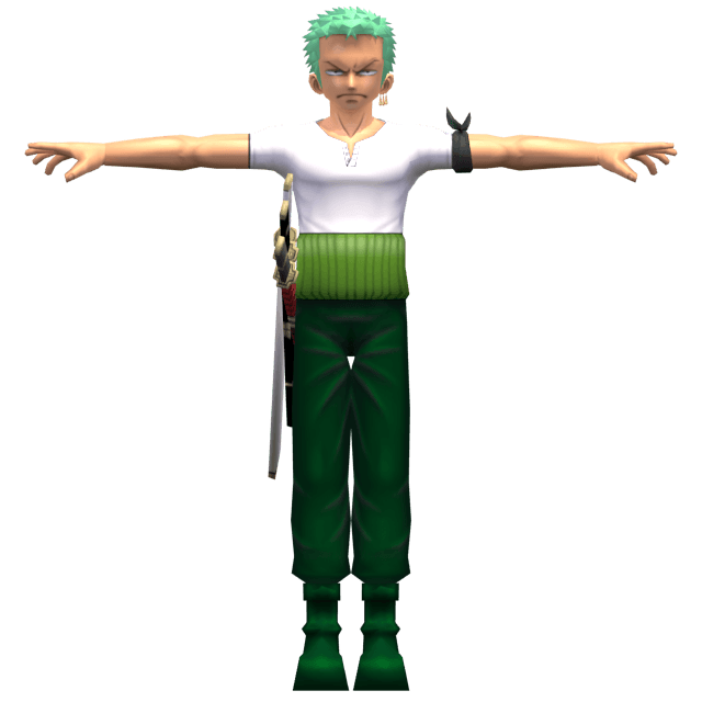 Zoro 3d model